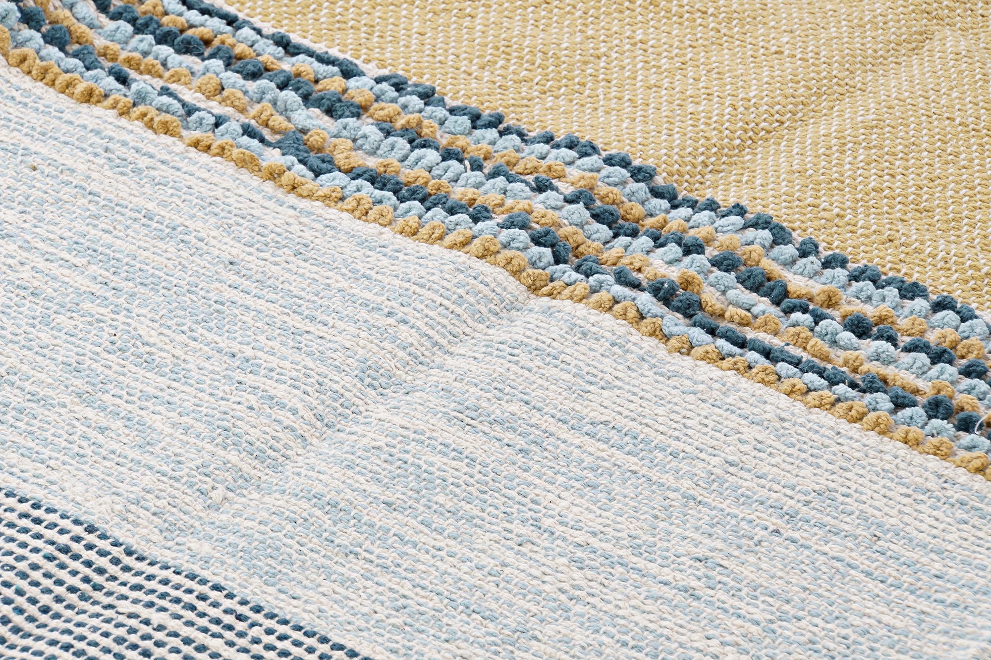 Alfombra Algodon Yute 160X230X1 1200 Gsm, 2 Surt.