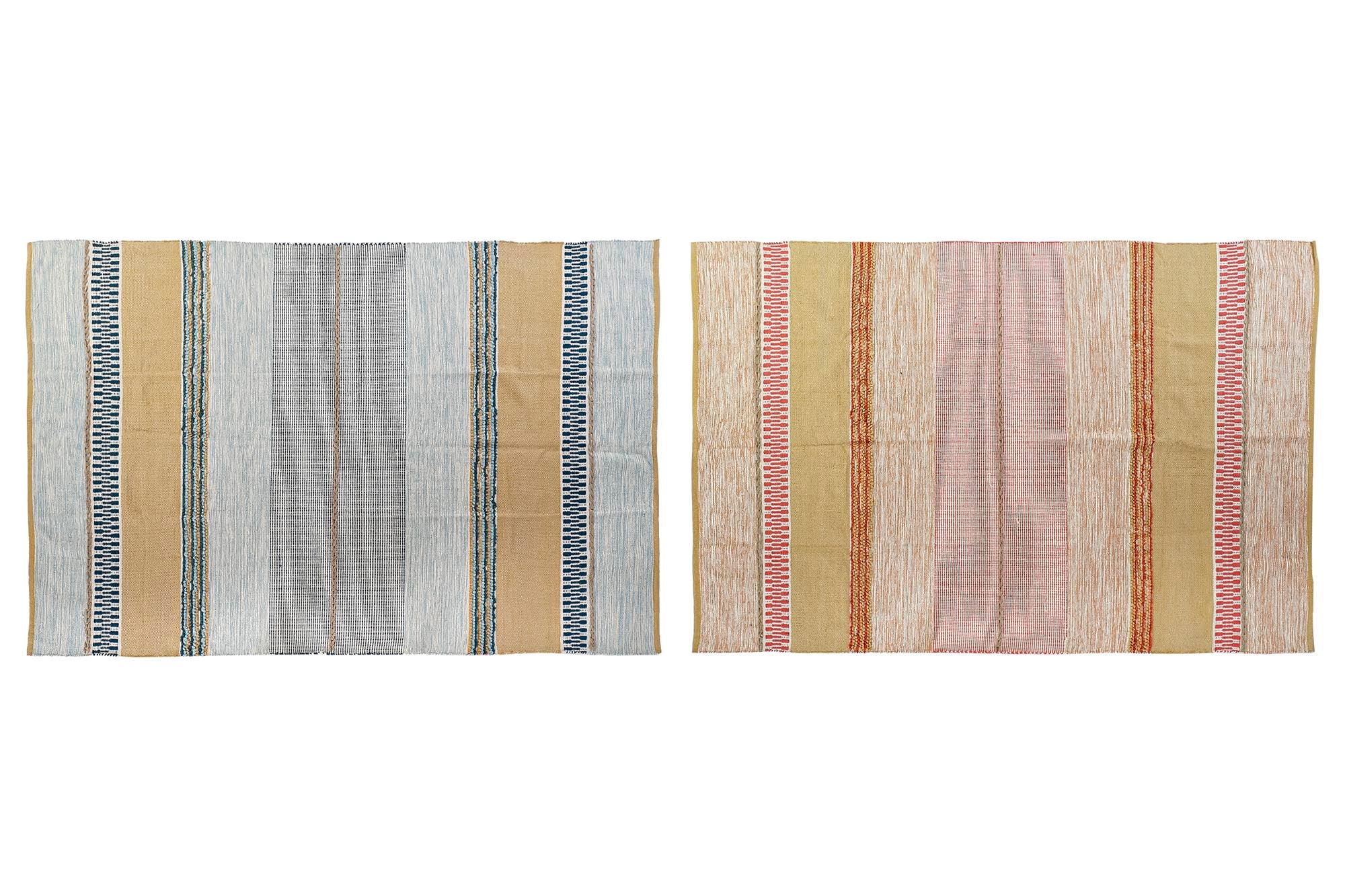 Cotton Jute Rug 160X230X1 1200 Gsm, 2 Assortments