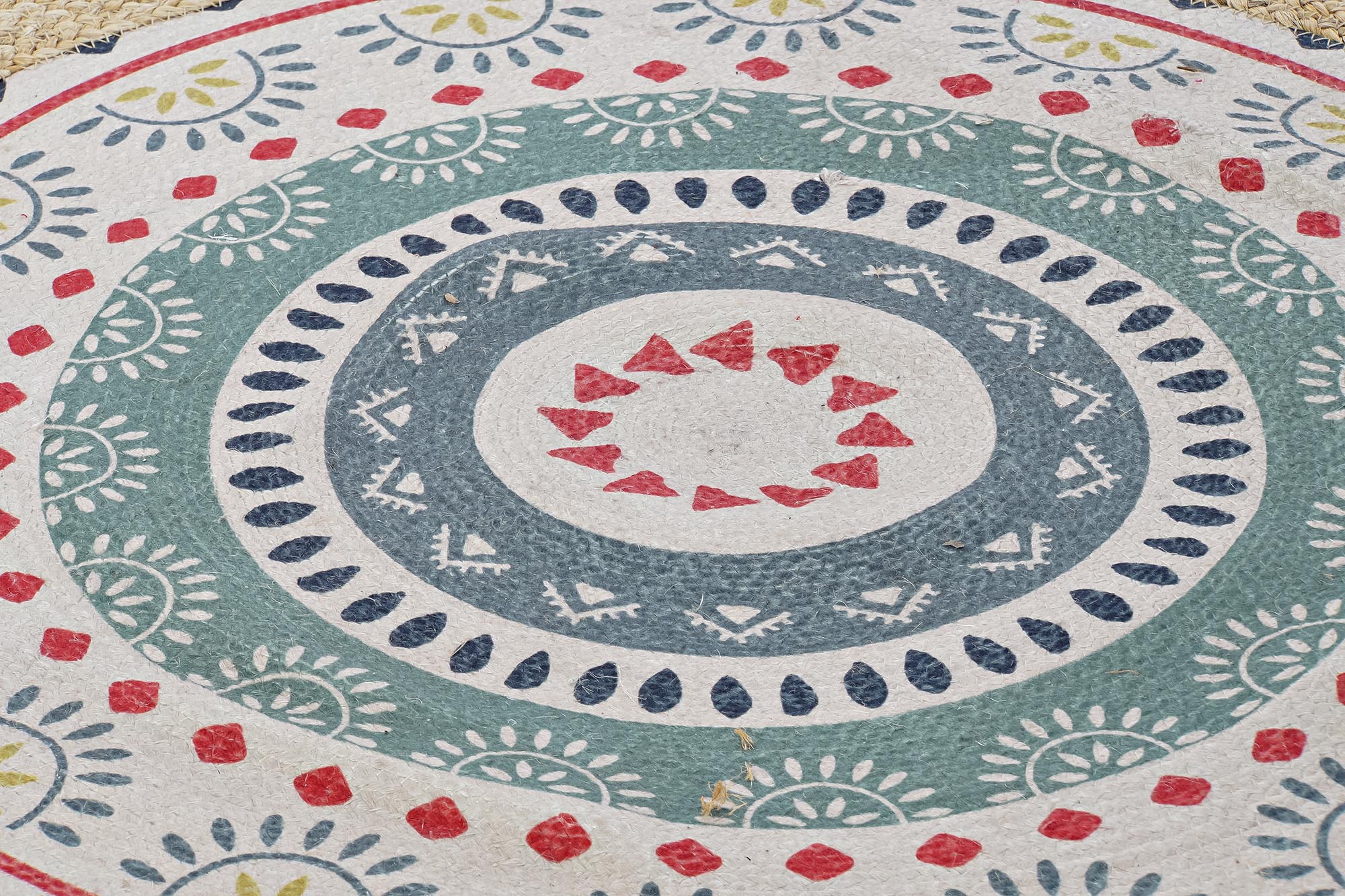 Alfombra Yute Algodon 150X150X0,75 2000 Gsm