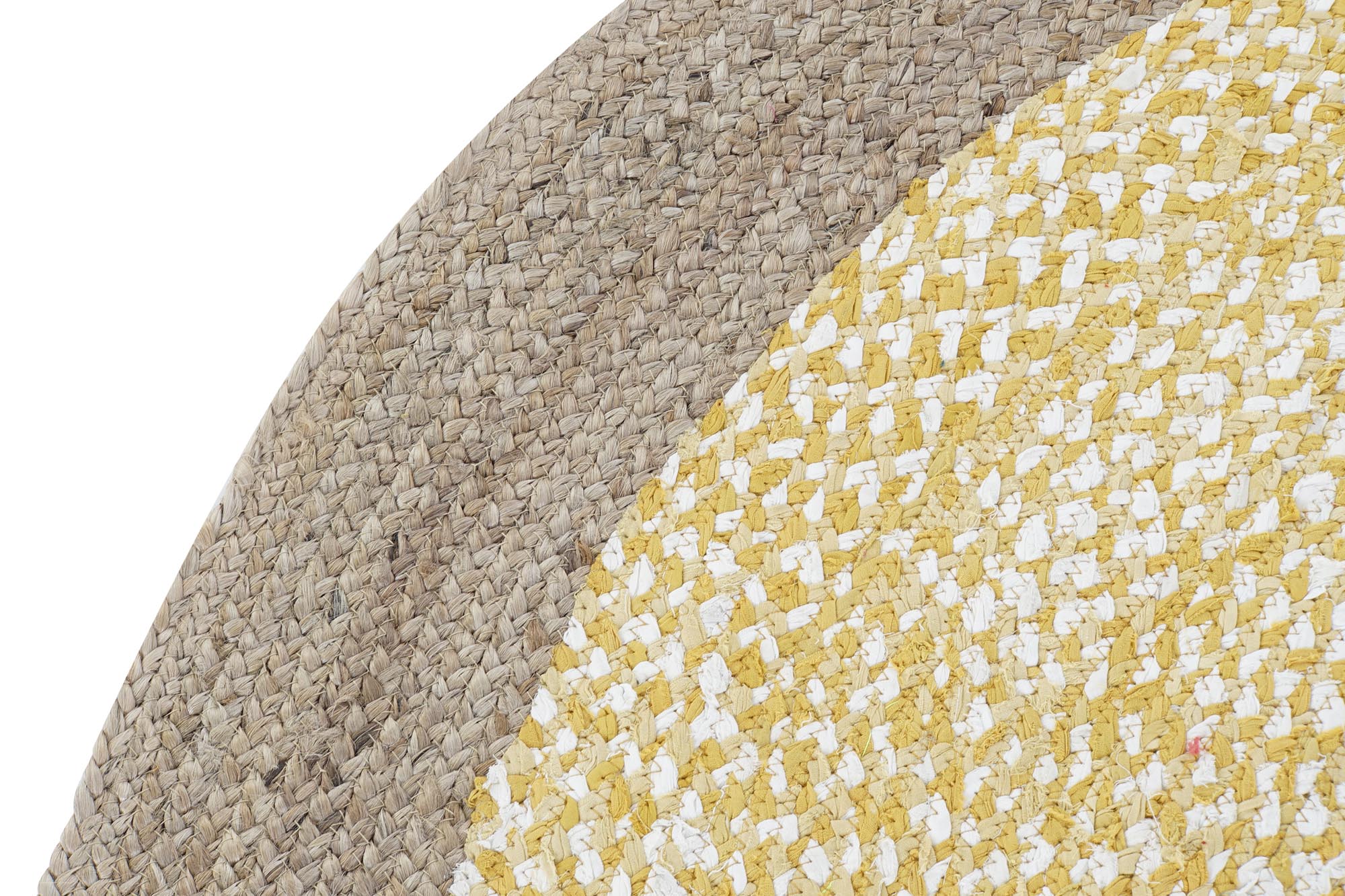 Cotton Jute Rug 200x200x1 2300 Gsm Natural