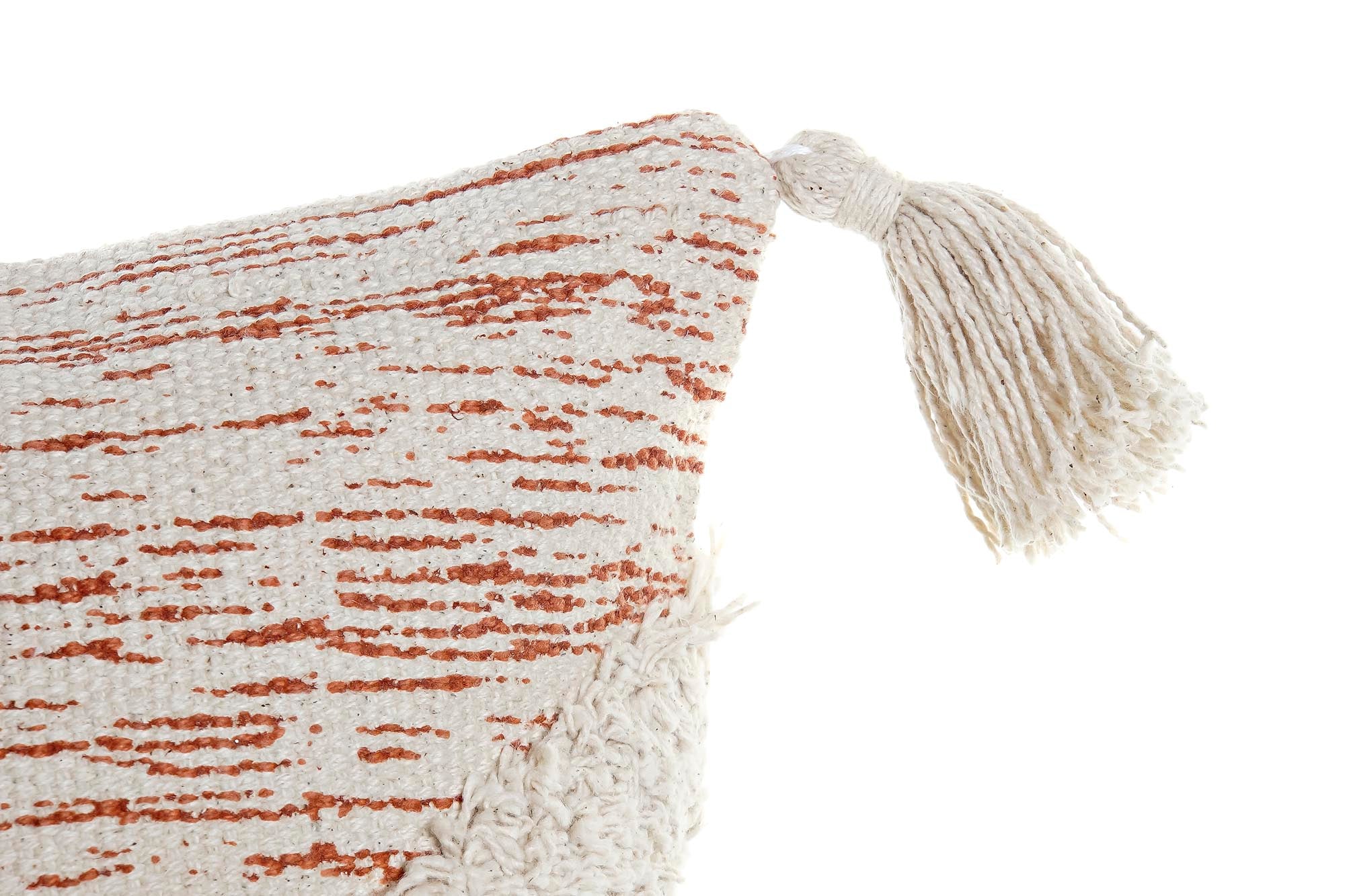 Cojin Algodon 45X10X45 730 Gr. Flecos Naranja