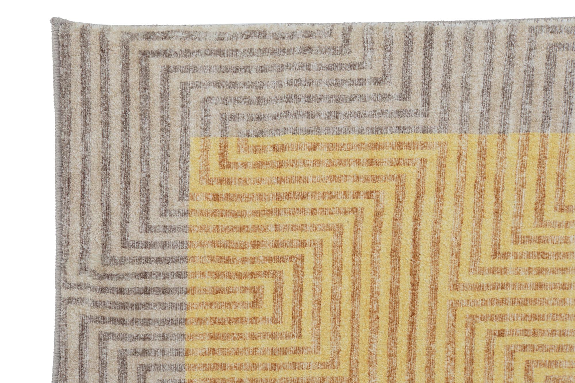 Alfombra Poliester 160X230X0,7 600 Gsm, Amarillo