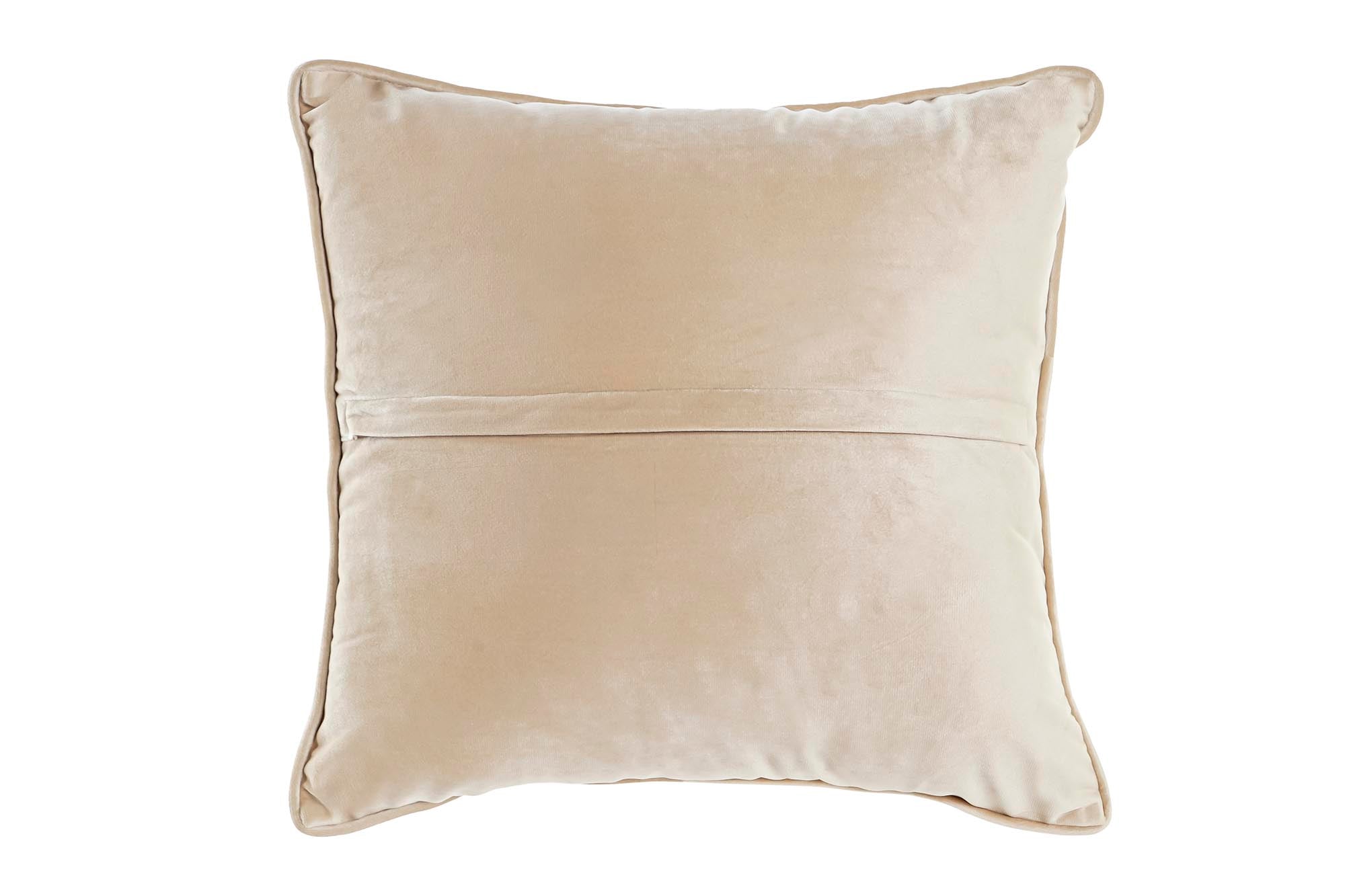 Cojin Poliester 45X10X45 600 Gr, Flores Bordado