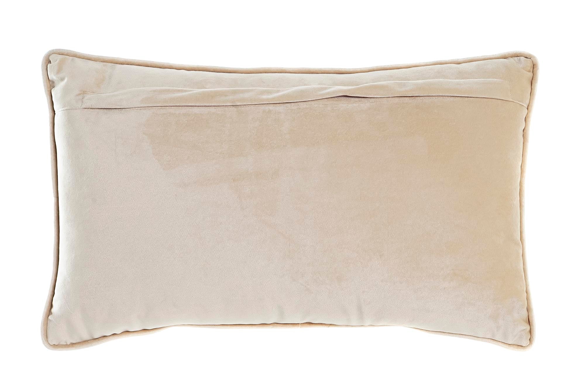 Cojin Poliester 50X10X30 500 Gr, Flores Bordado