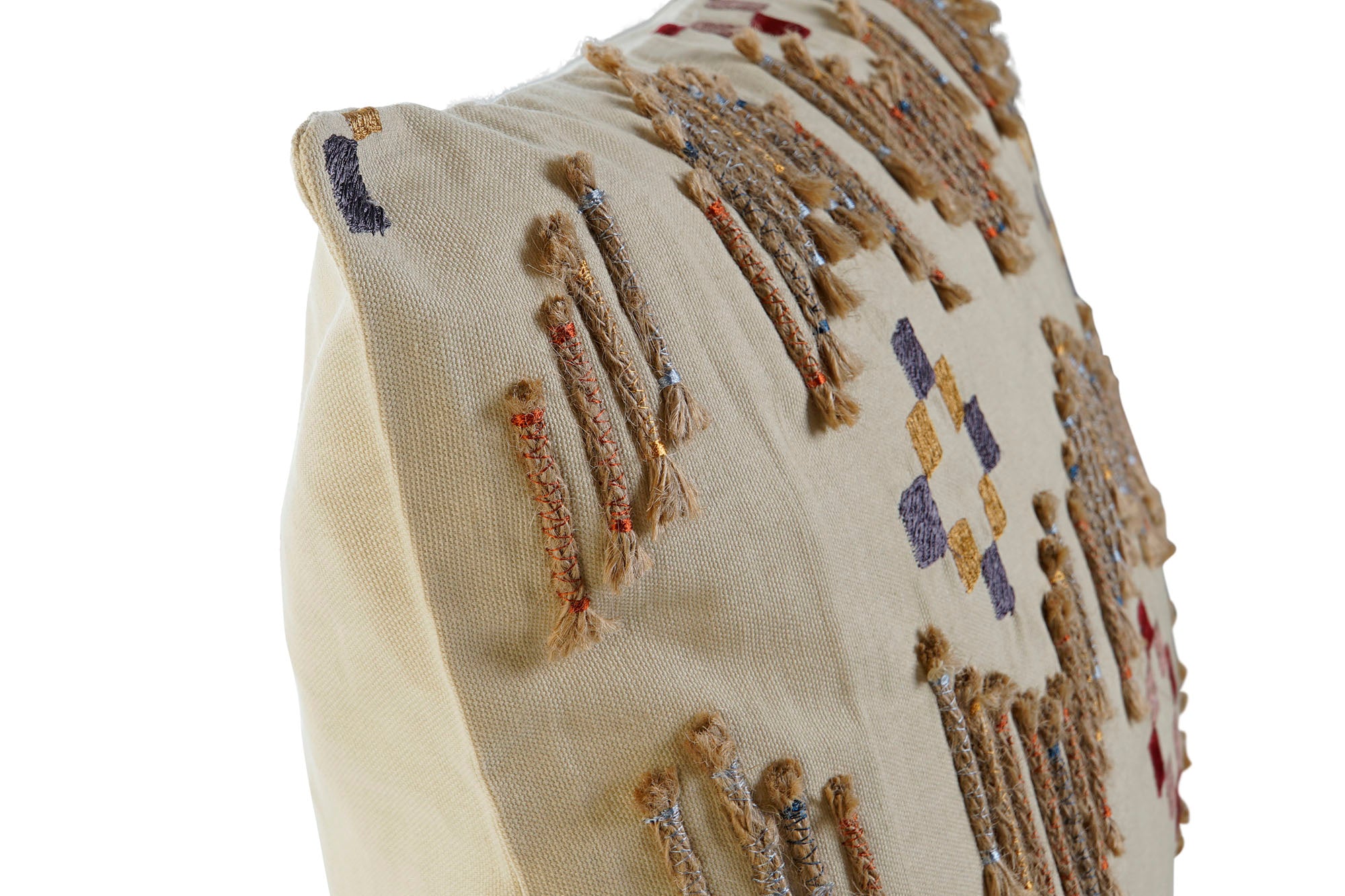 Funda Cojin Algodon 60X1X40 Beige