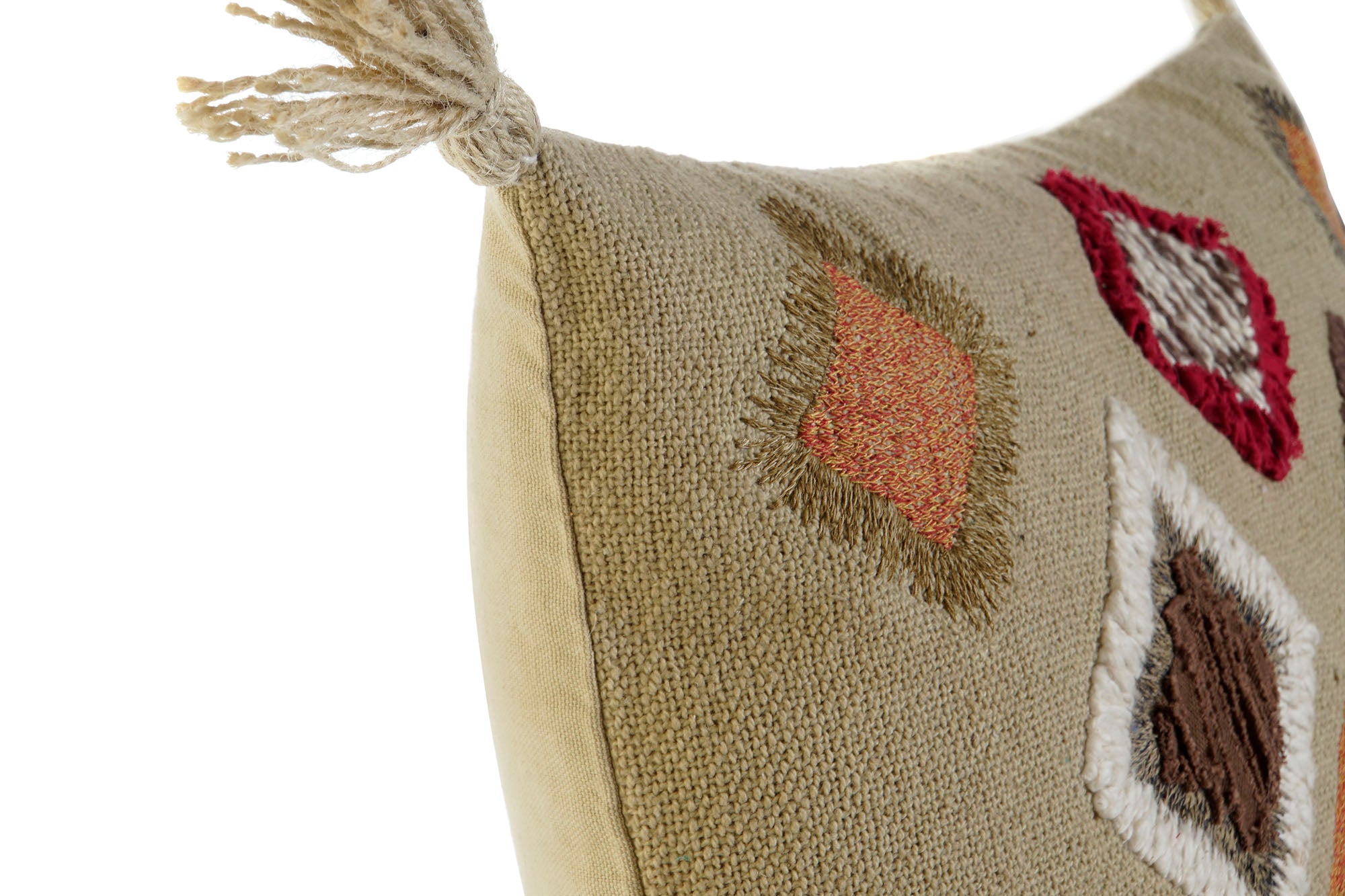 Funda Cojin Algodon 50X1X50 Flecos Multicolor