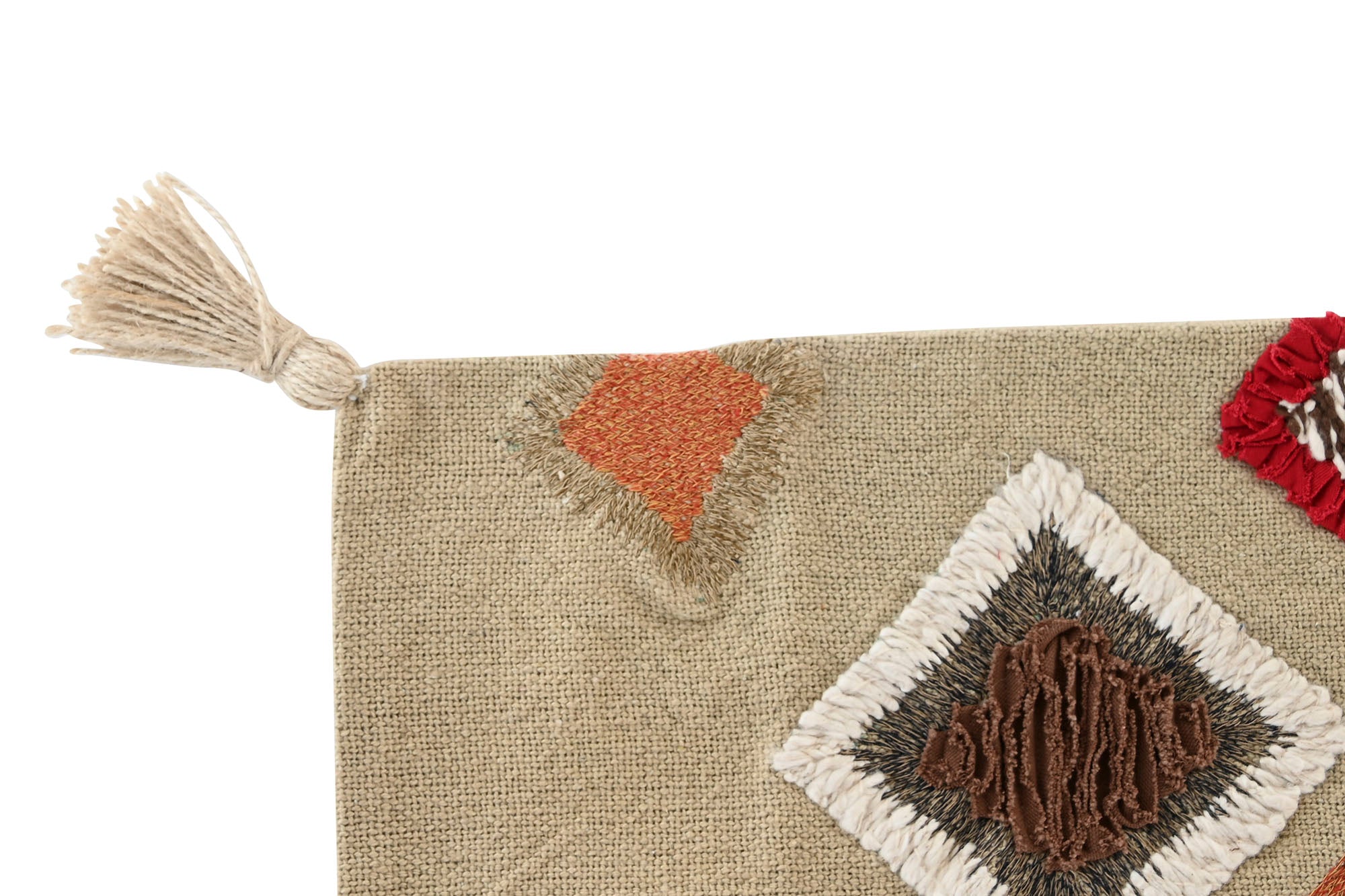 Funda Cojin Algodon 60X1X40 Flecos Multicolor