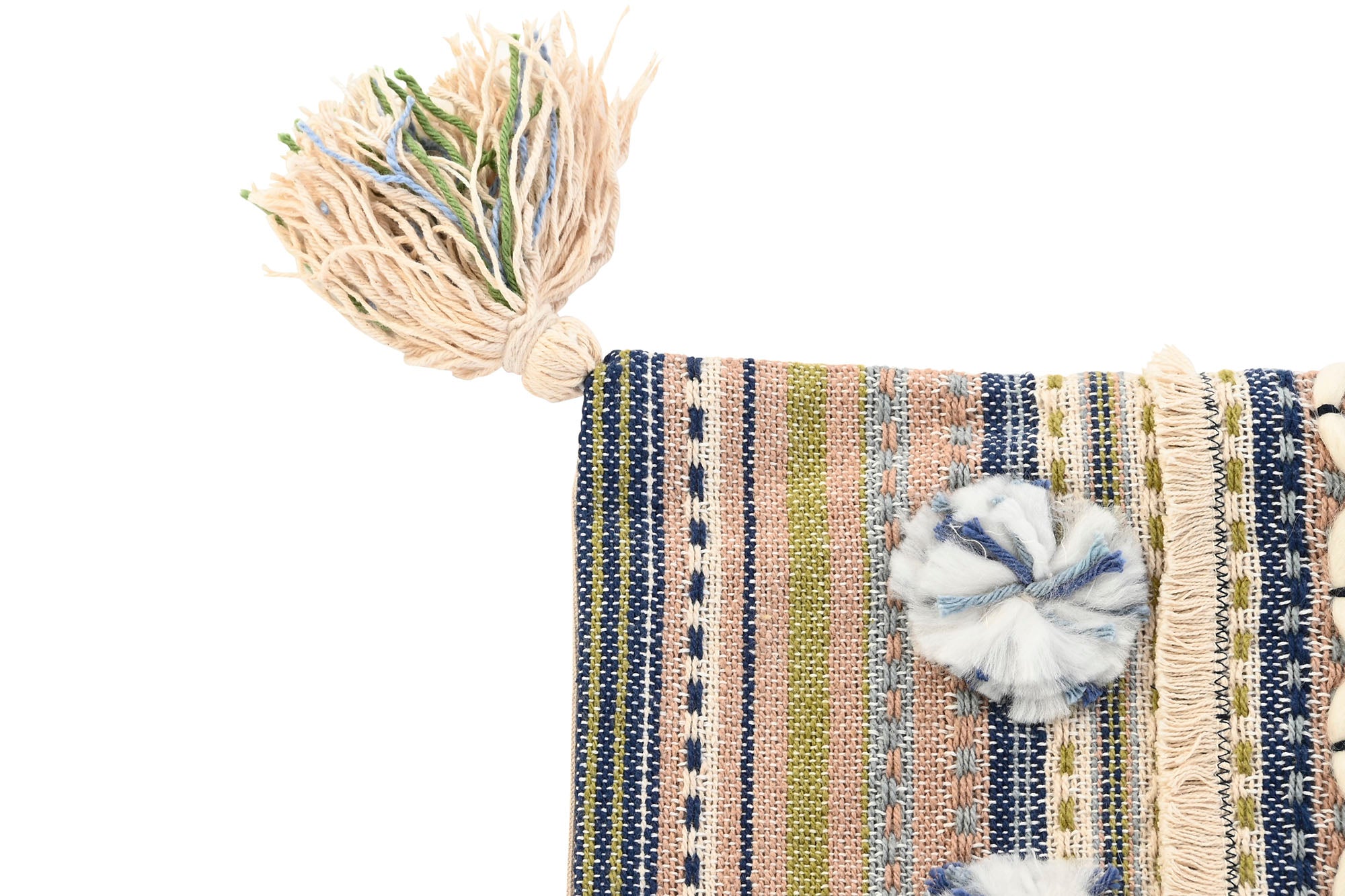 Funda Cojin Algodon 50X1X50 Flecos Multicolor