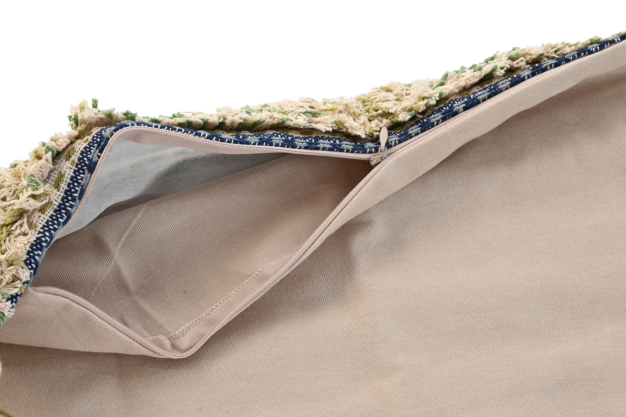 Funda Cojin Algodon 60X1X40 Flecos Multicolor