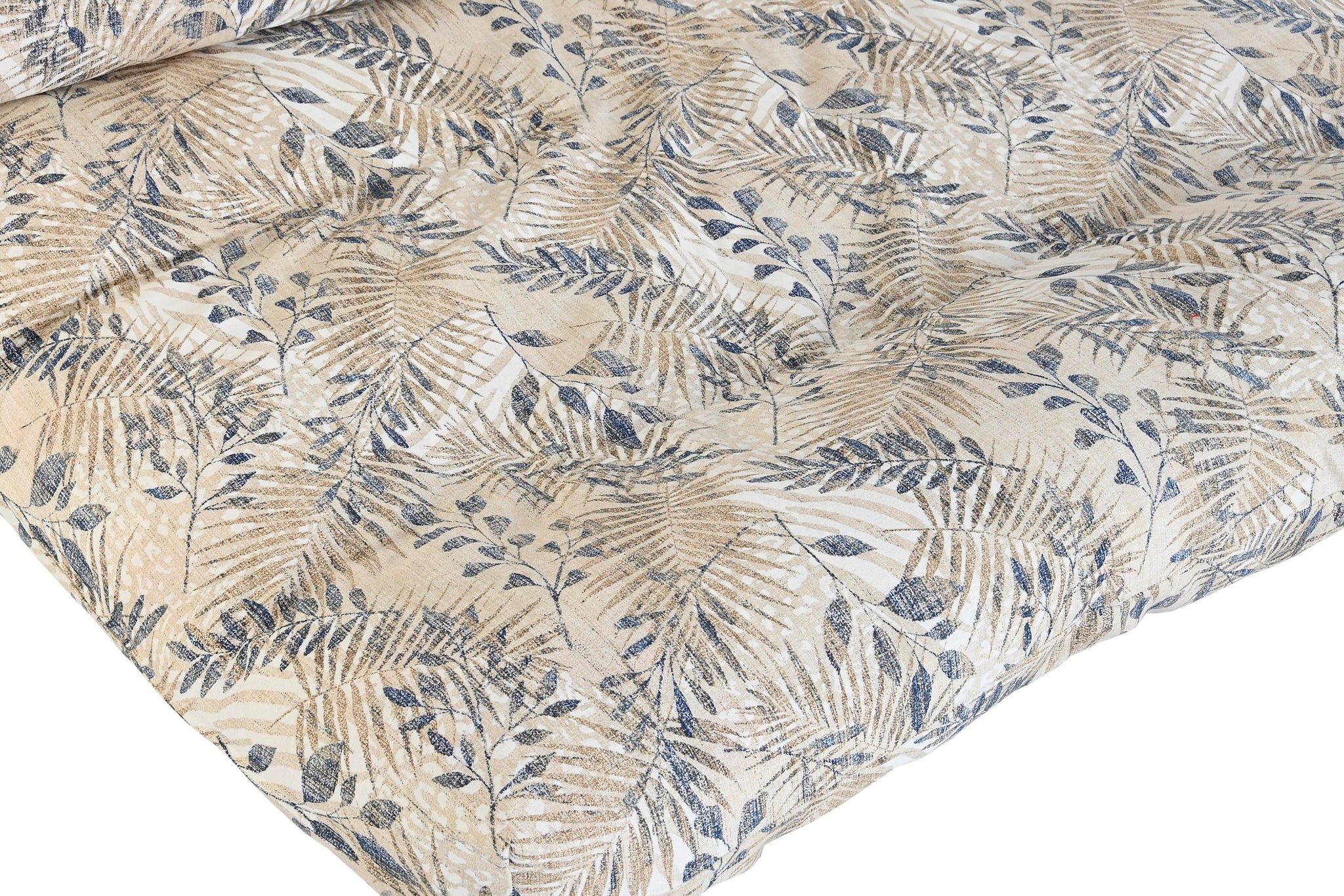Conjunto de 2 almofadas de chão de algodão 120x80x16 ramos