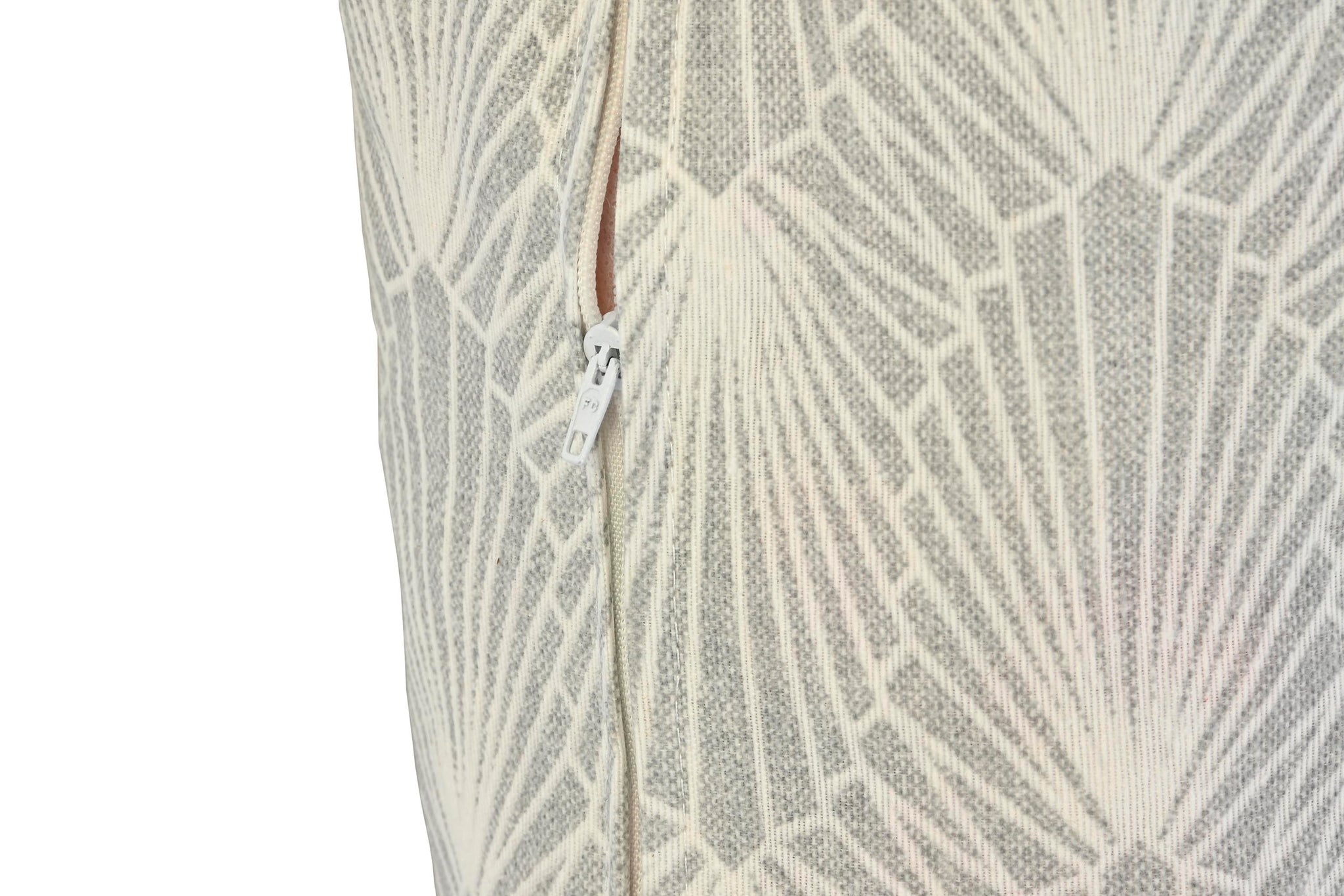 Floor Cushion Set of 2 Cotton 120X80X16 Bamboo