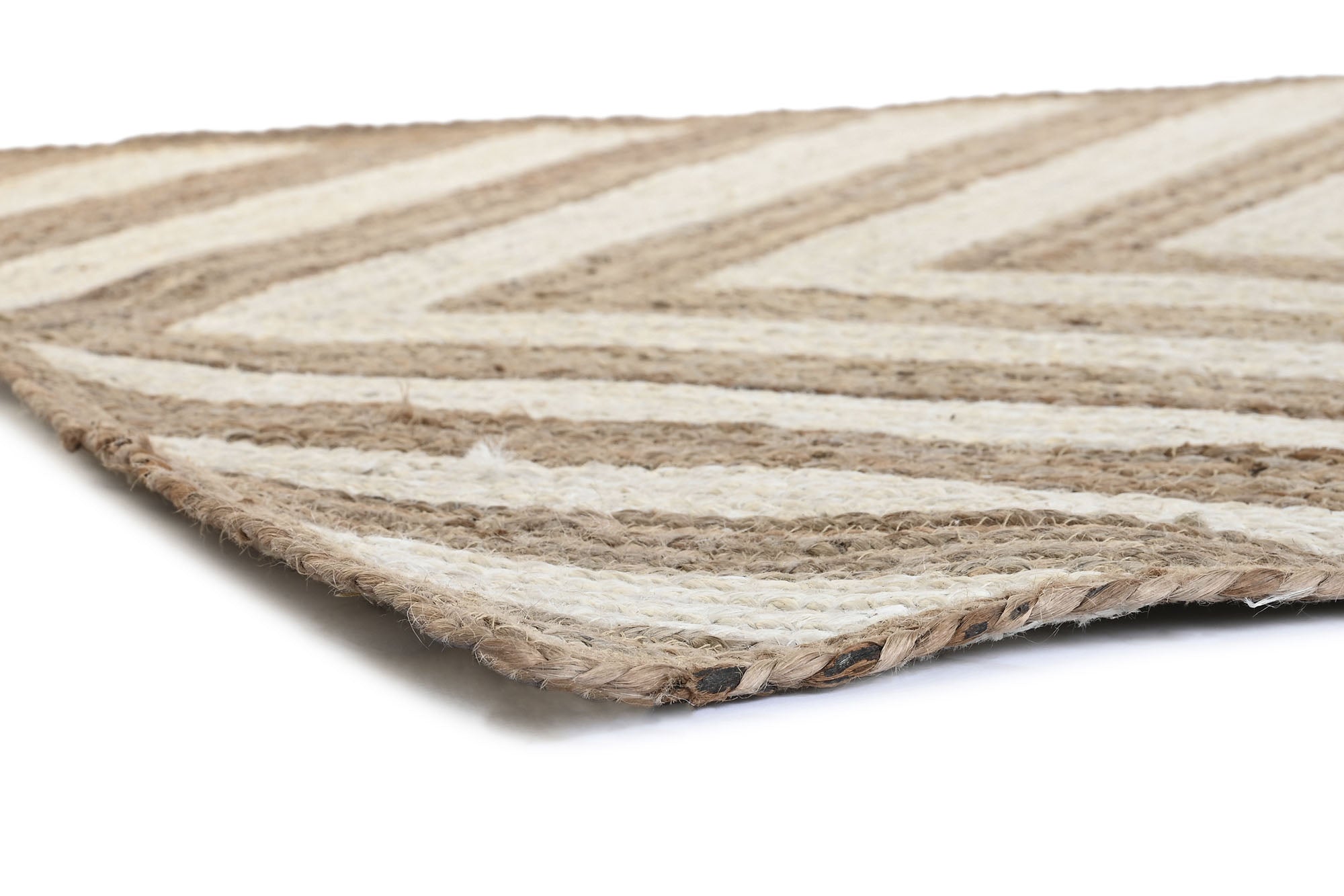 Alfombra Yute Algodon 120X180X1 2300 Natural