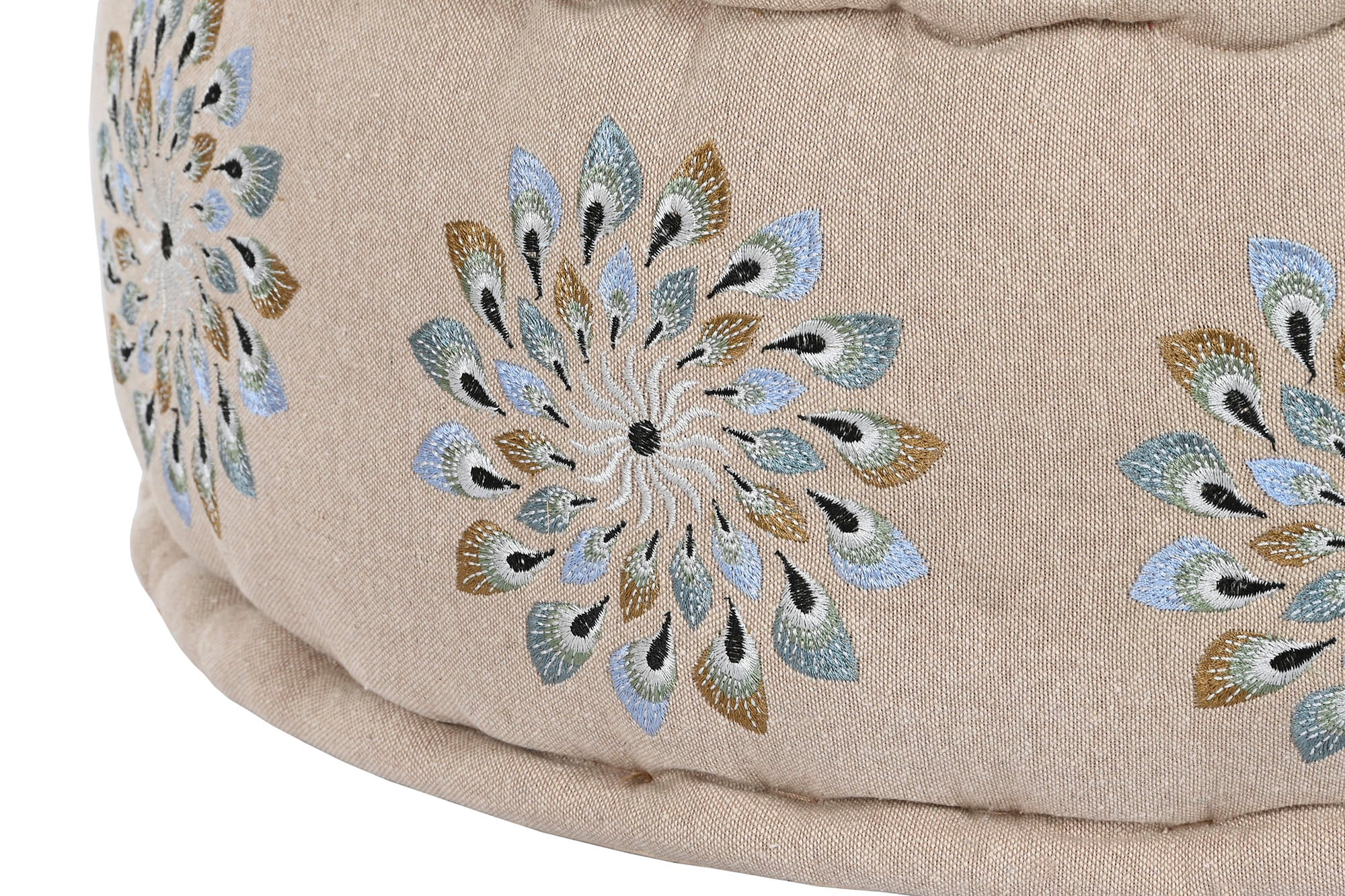 Cotton Floor Cushion 60X60X27 7500Gr G Blue