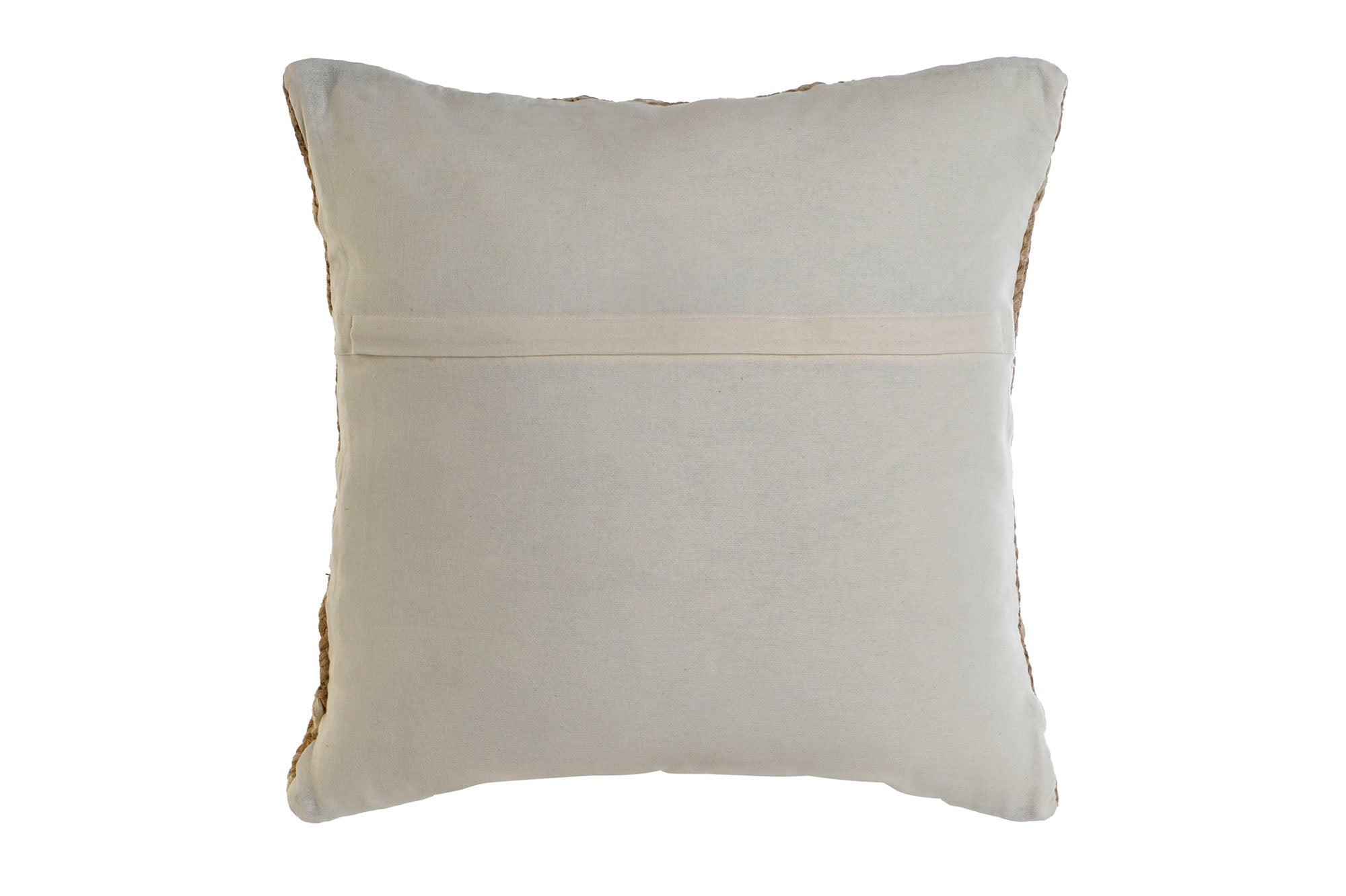 Cojin Yute 50X15X50 560 Gr, Bordado Natural
