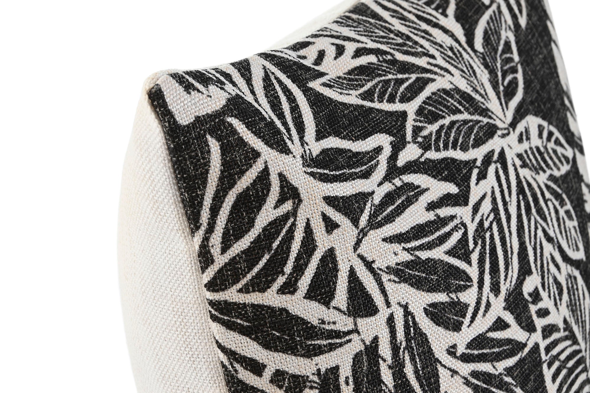 Cojin Poliester 45X15X45 420 Gr. Impreso Negro