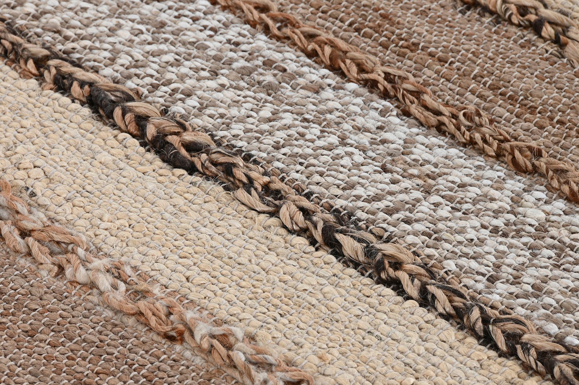Tapete de juta 160x230x1 2200 g/m² antiderrapante