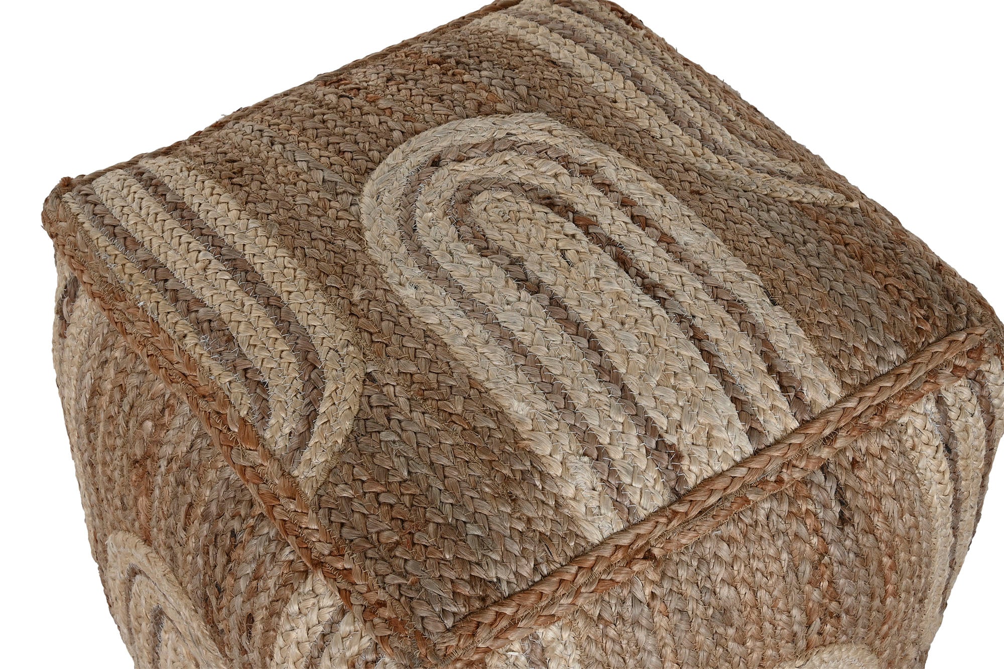 Jute Mango Footstool 45X45X45 Handmade