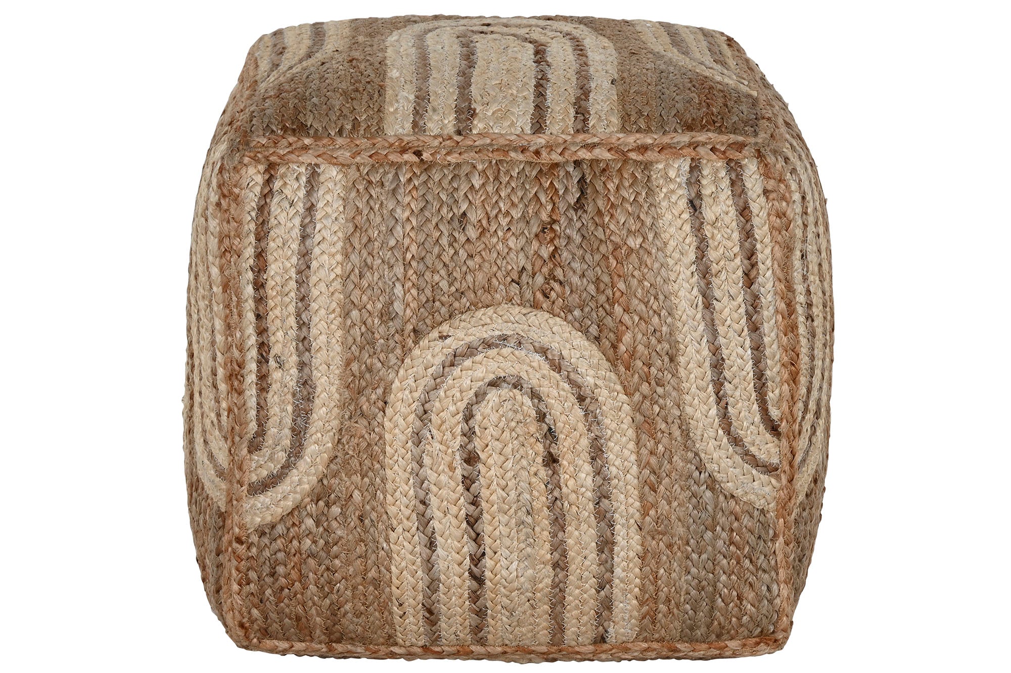 Jute Mango Footstool 45X45X45 Handmade