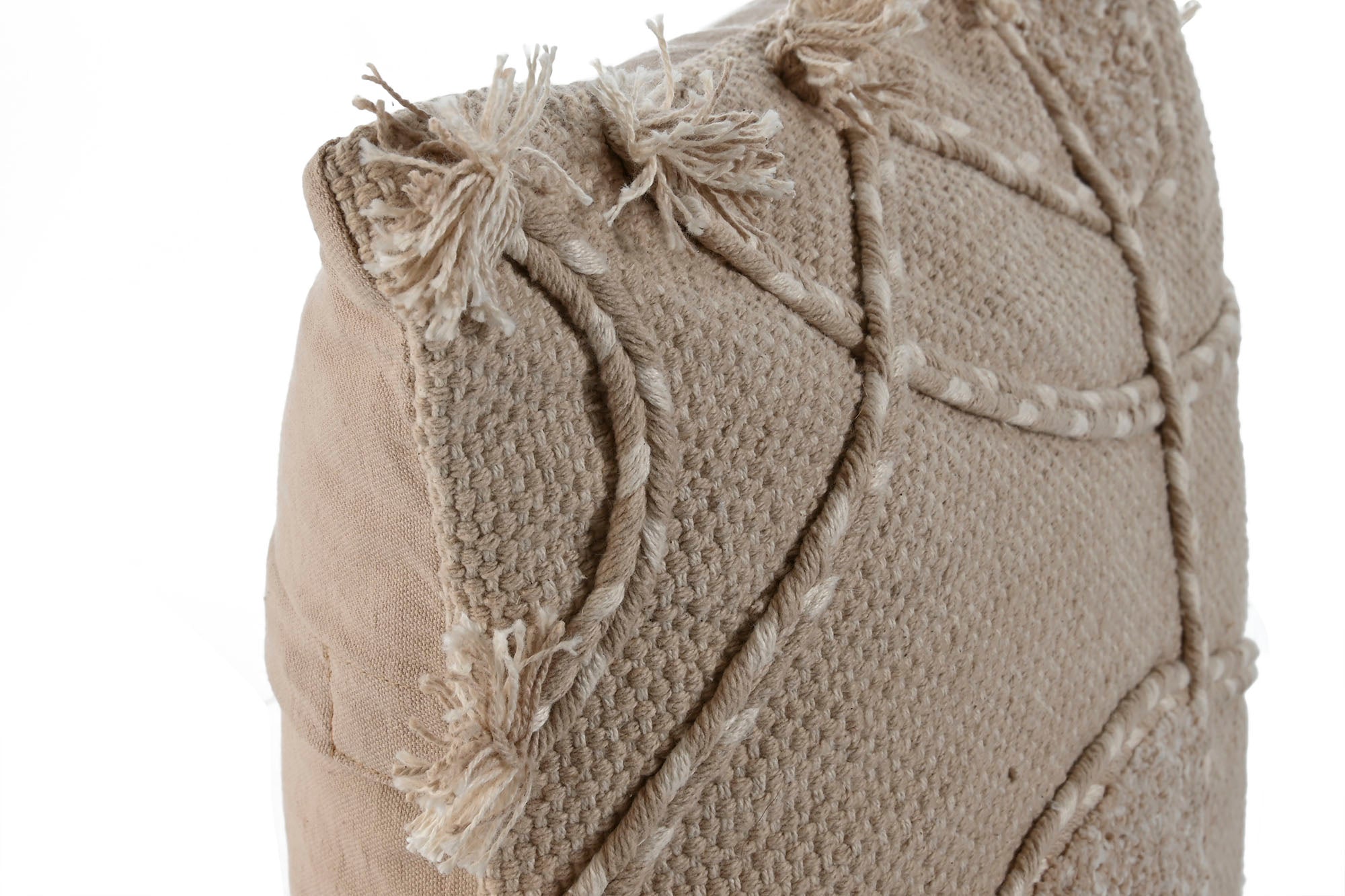 Cojin Algodon 45X45 450 Gr Hecho A Mano Beige