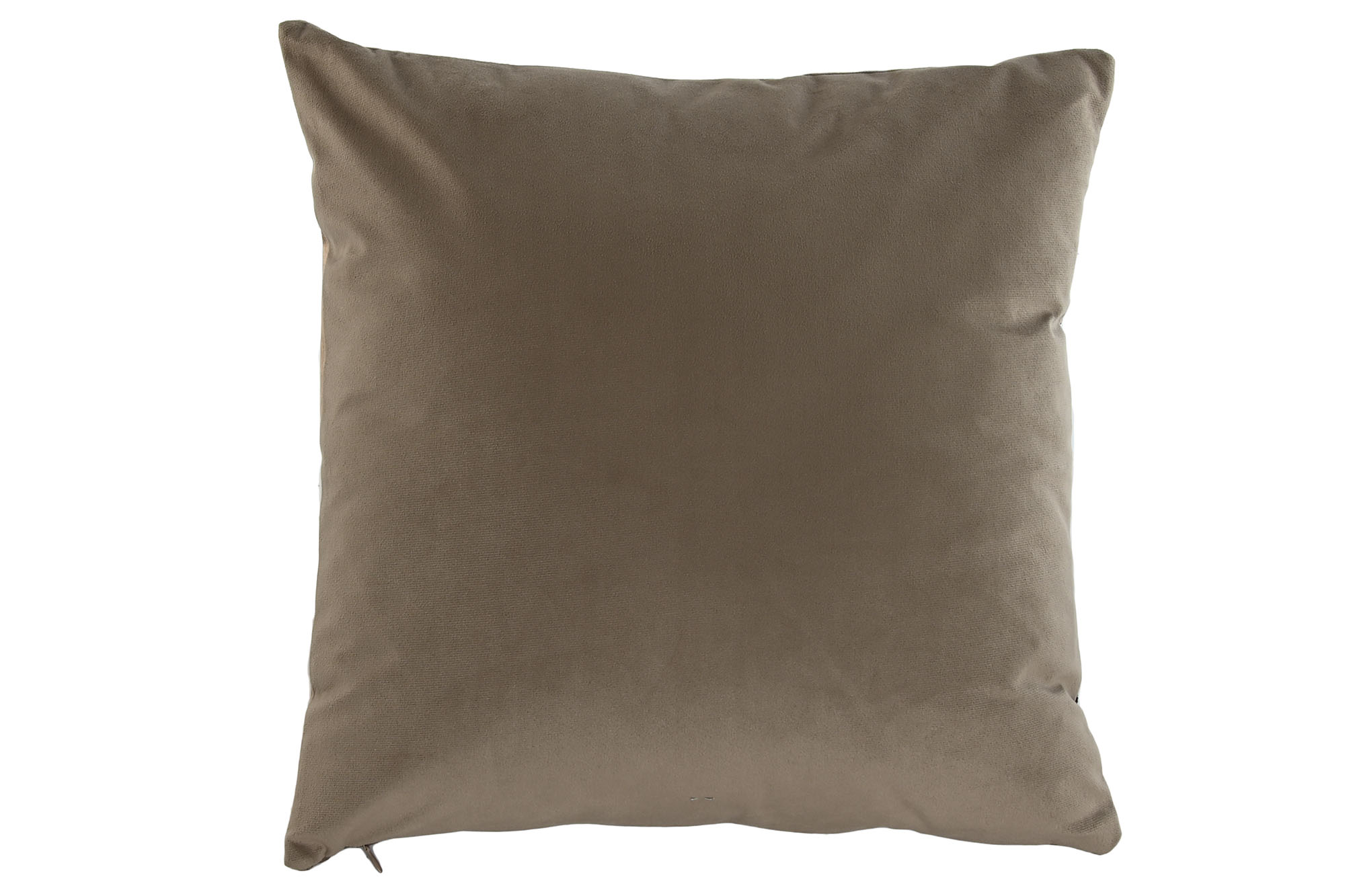 Cojin Poliester 45X8X45 Metalizado Marron