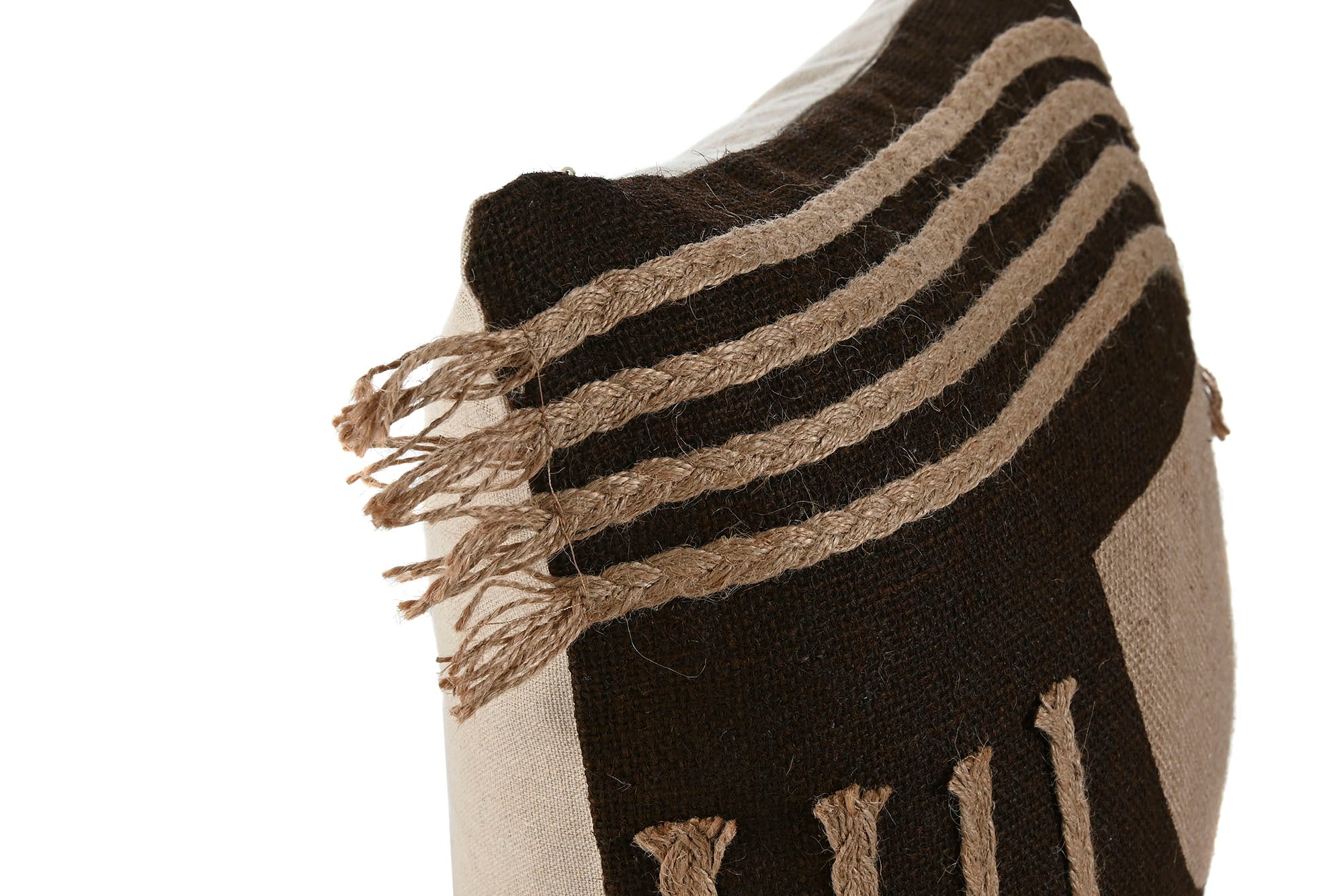 Cojin Algodon Yute 45X8X45 420Gr Con Aplicaciones