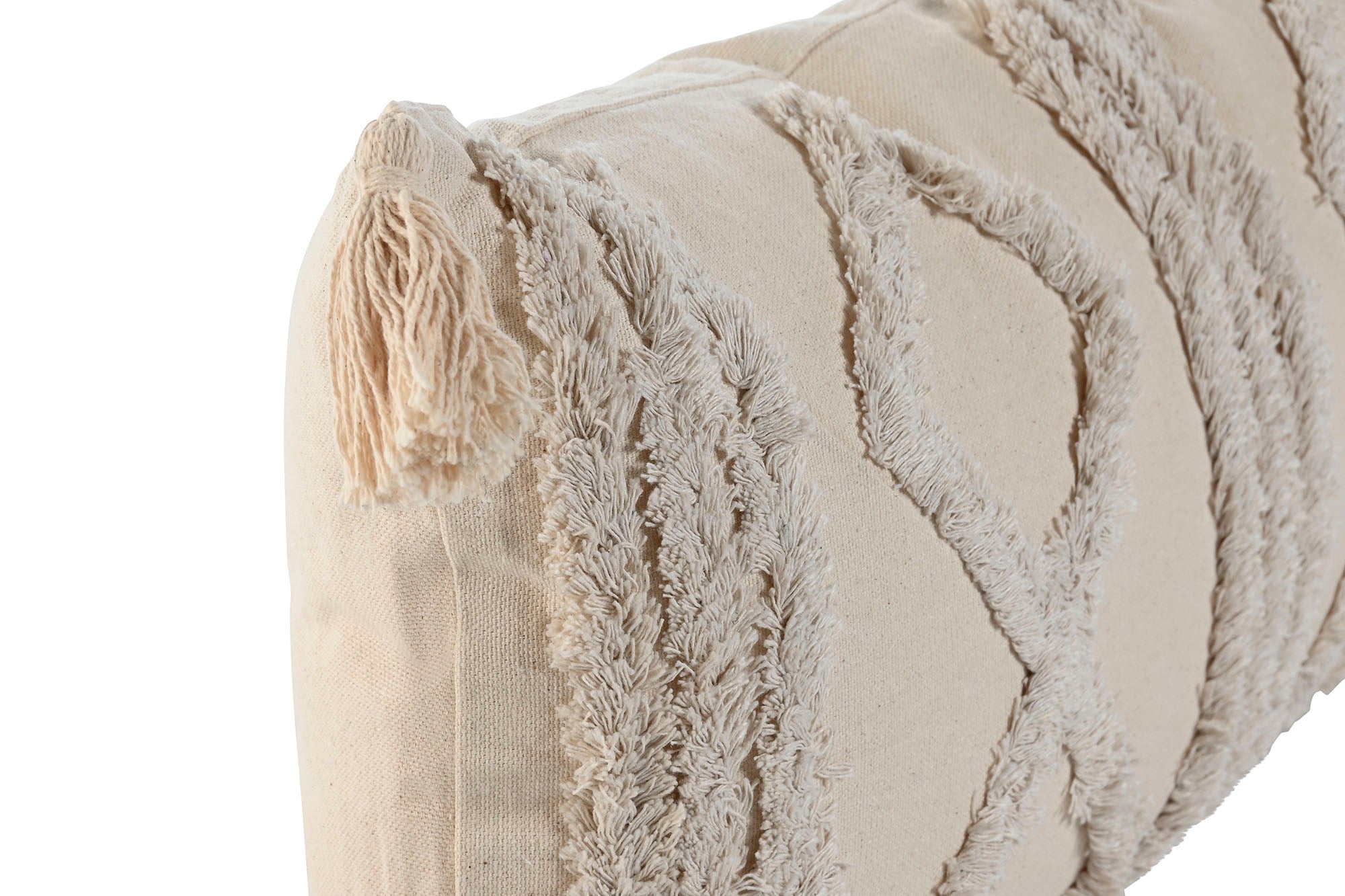 Almofada de Algodão Poliéster 50X8X30 380 Gr Cru