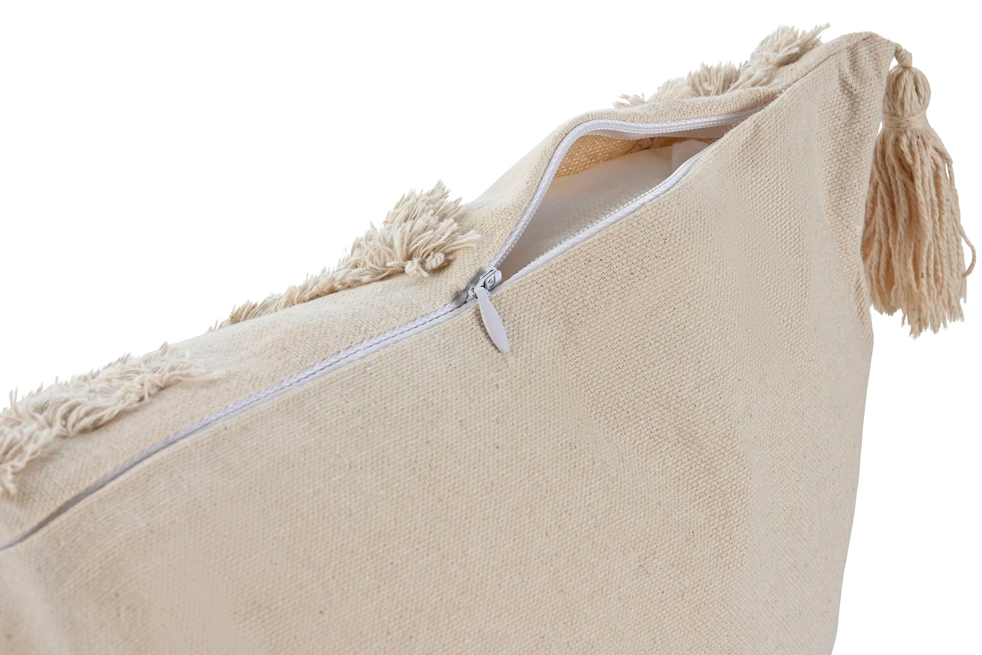 Almofada de Algodão Poliéster 50X8X30 380 Gr Cru