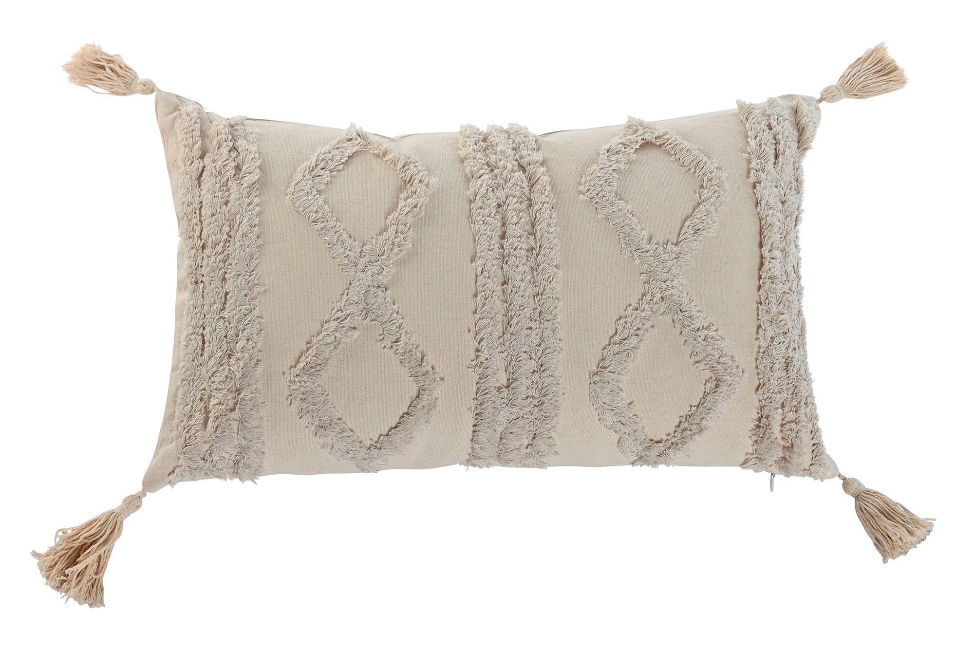 Almofada de Algodão Poliéster 50X8X30 380 Gr Cru