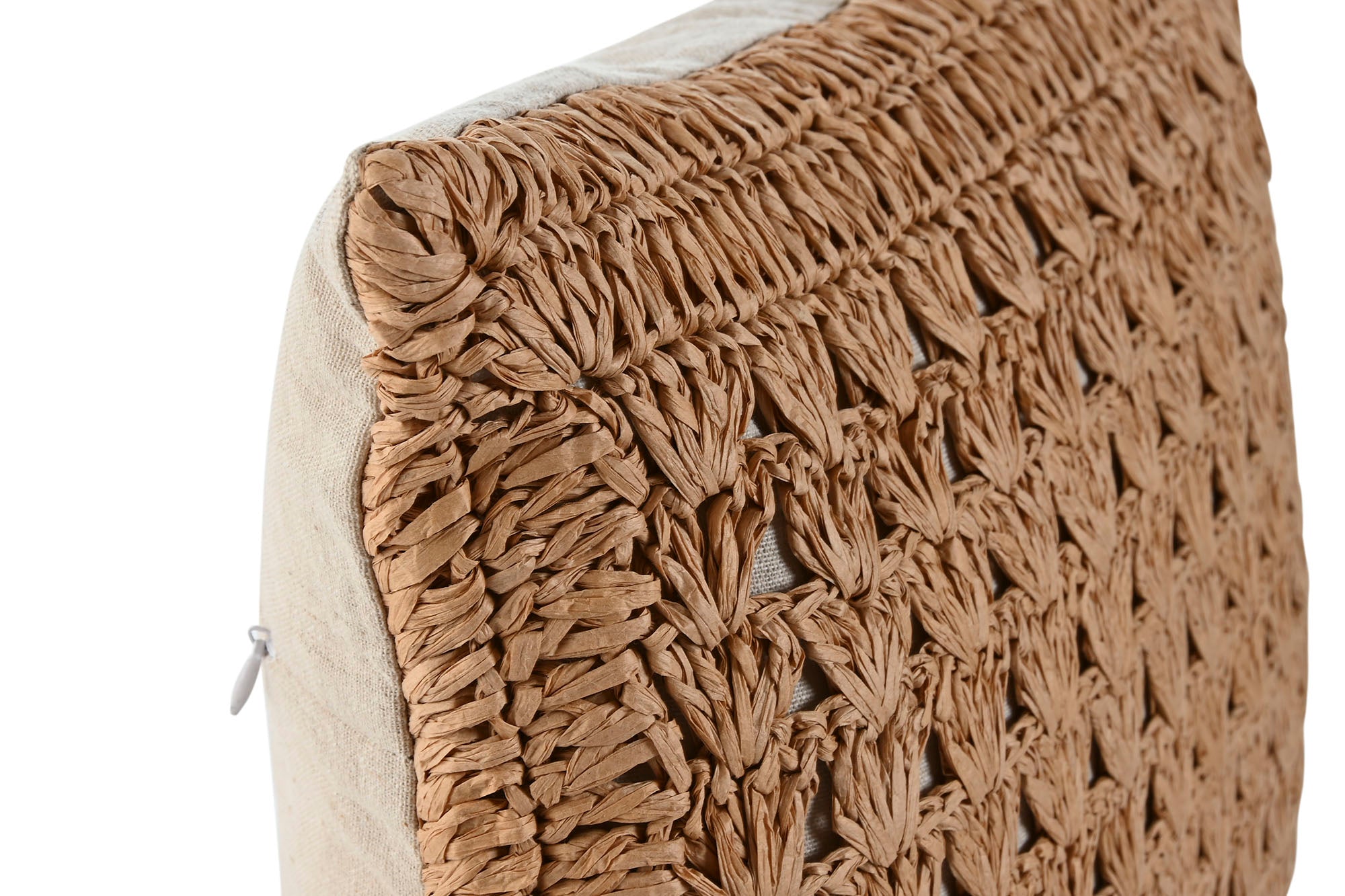 Cojin Poliester Lino 45X8X45 450 Gr Natural