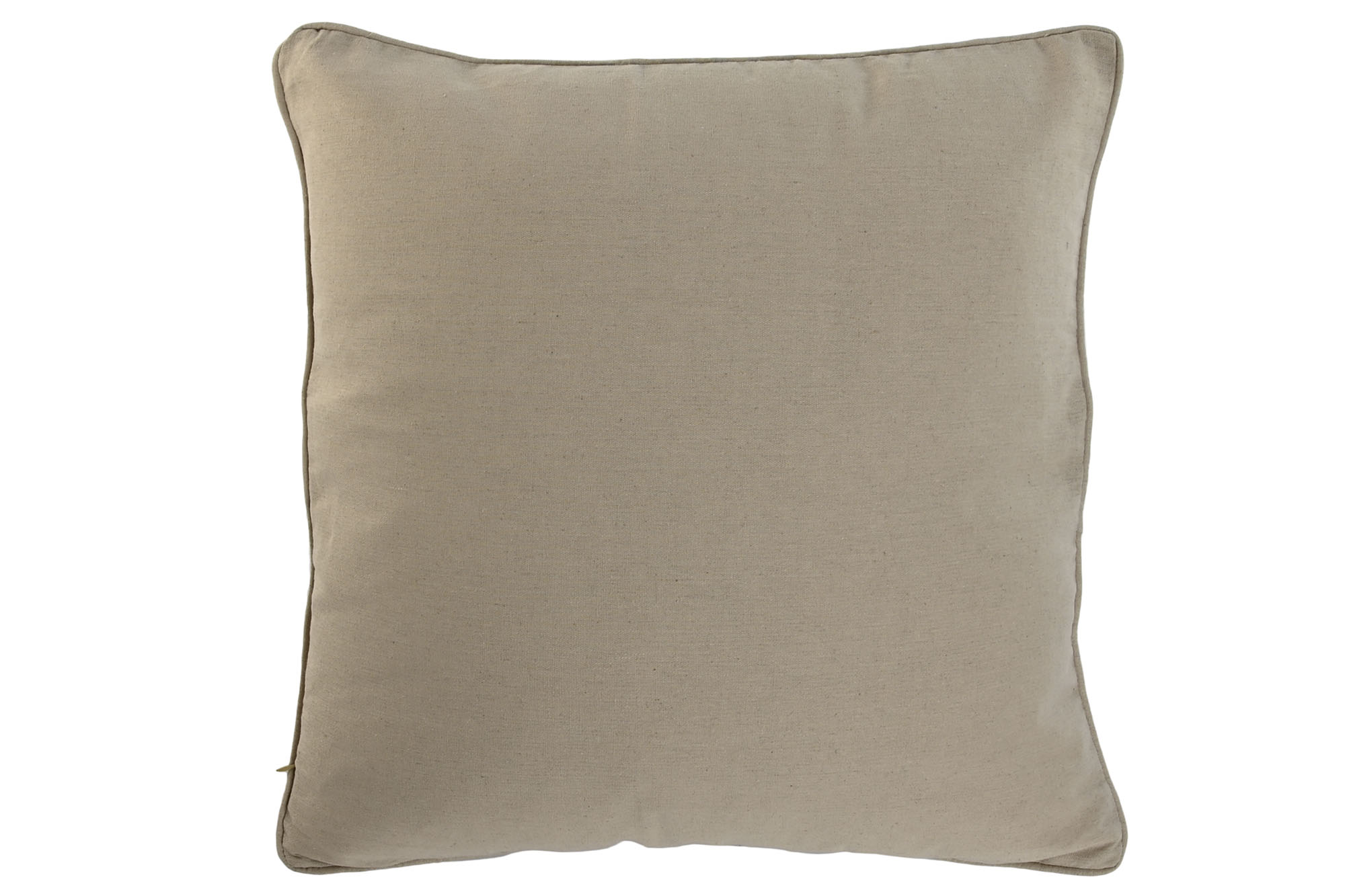 Cojin Algodon Poliester 60X8X60 Botones Coco Beige