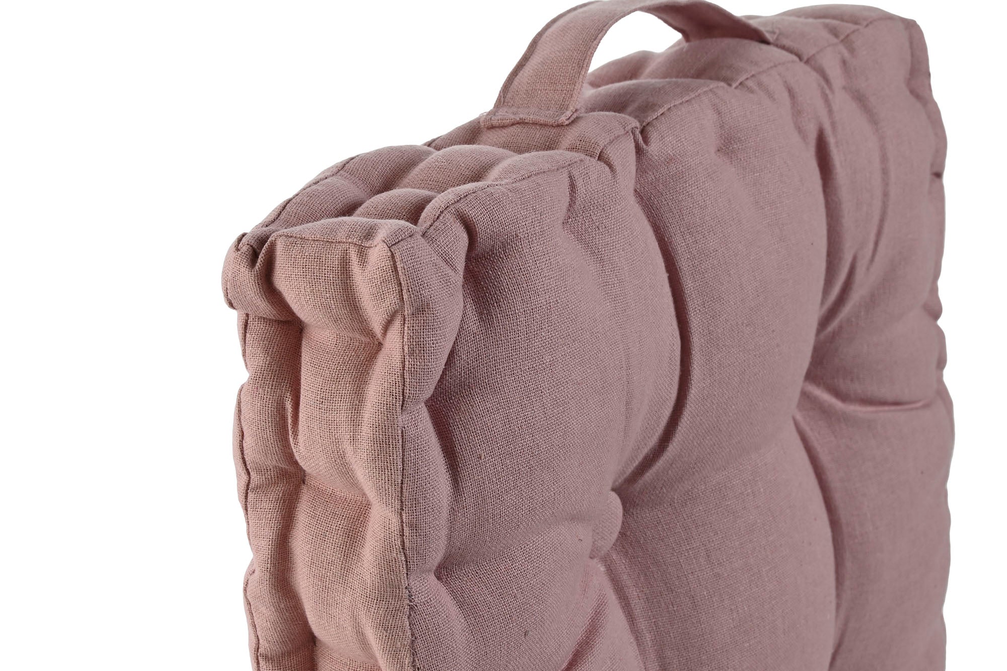Cojin Algodon Poliester 42X42X8 Rosa Palo