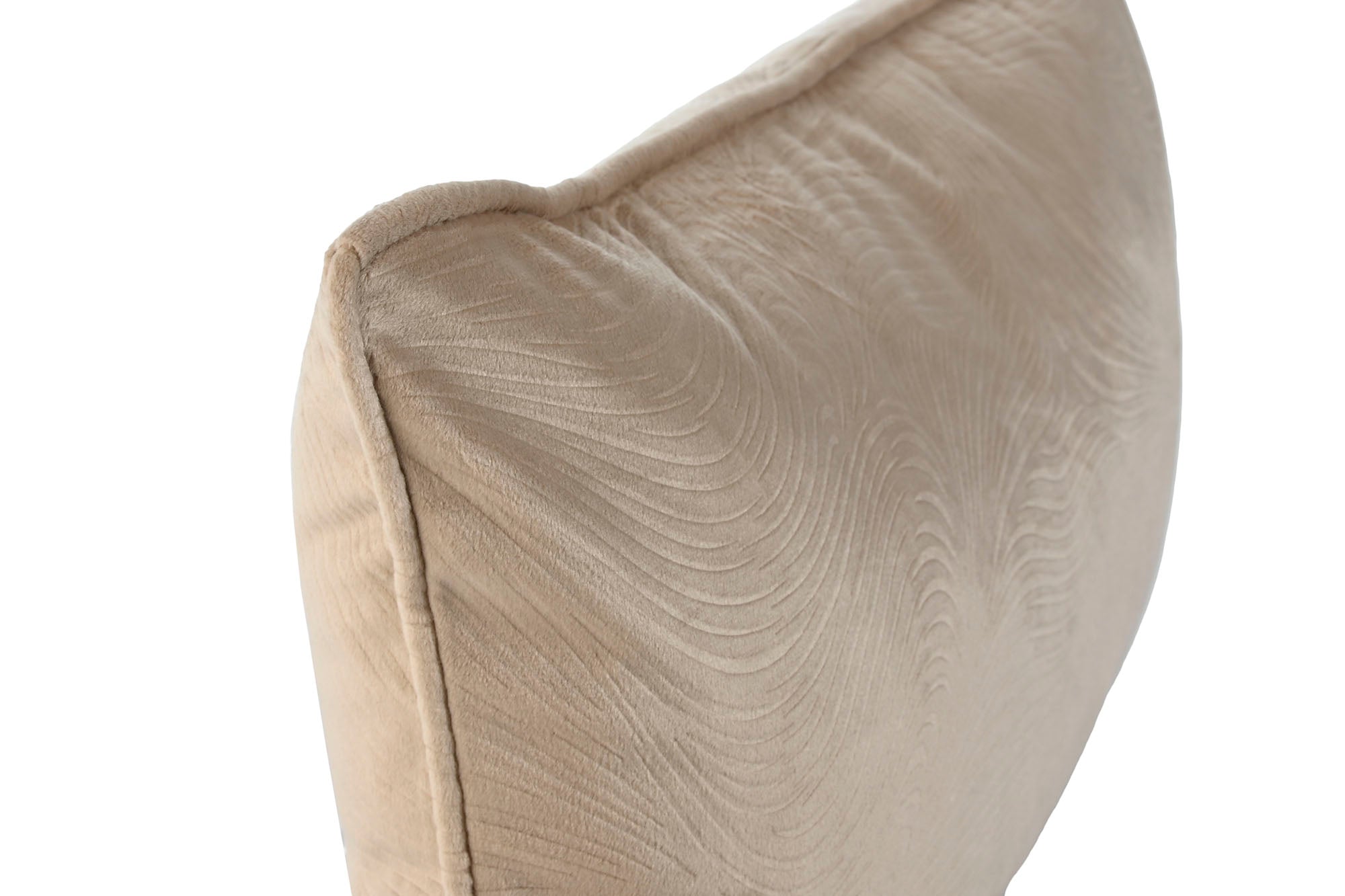 Cojin Poliester 50X8X30 Jaquard Beige