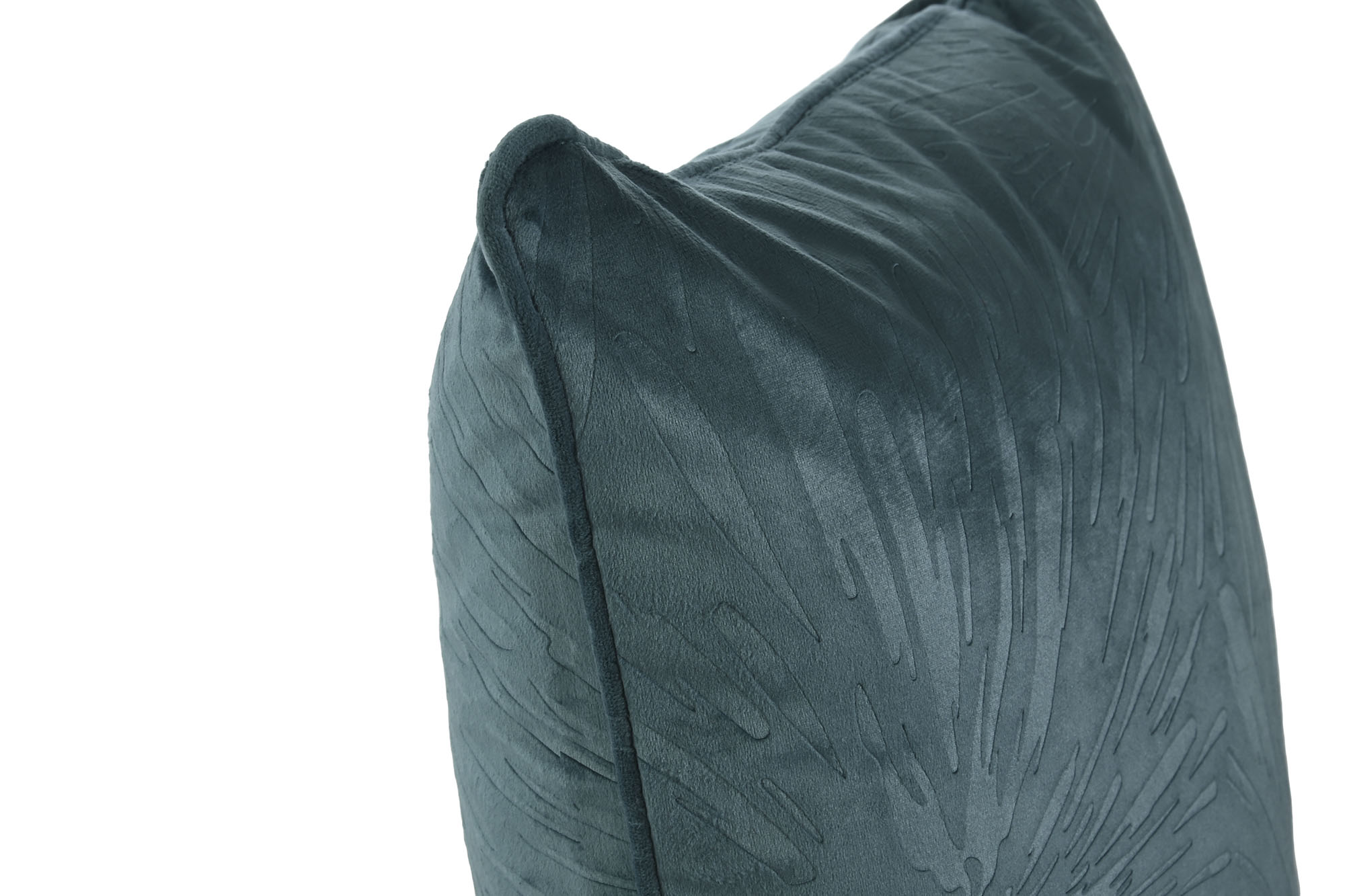 Cojin Poliester 45X45 Jaquard Turquesa