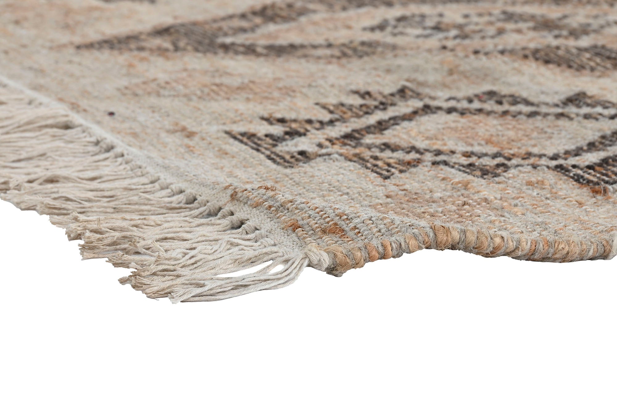 Tapete de algodão juta 160X230 1400 G/M² Kilim