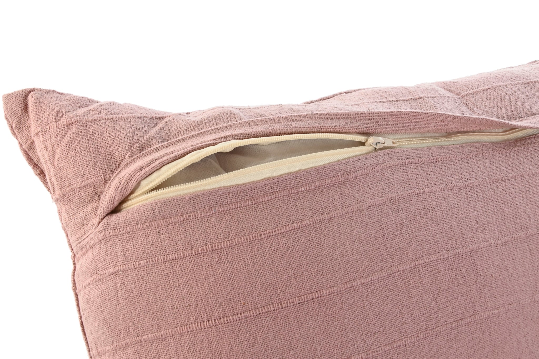 Cojin Algodon 60X60 Rosa Palo