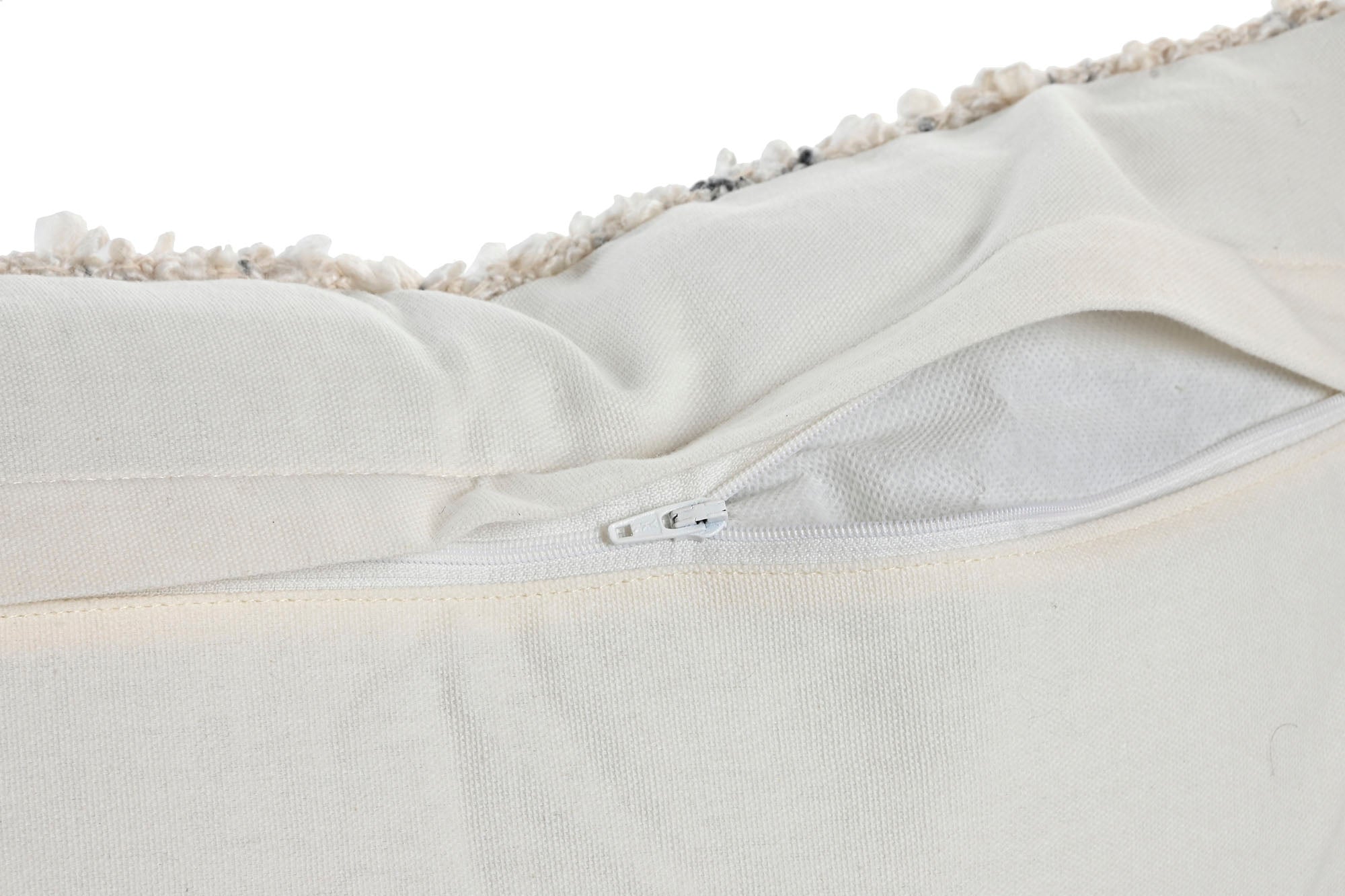 Cojin Algodon Viscosa 50X12X30 500 Grs Crema