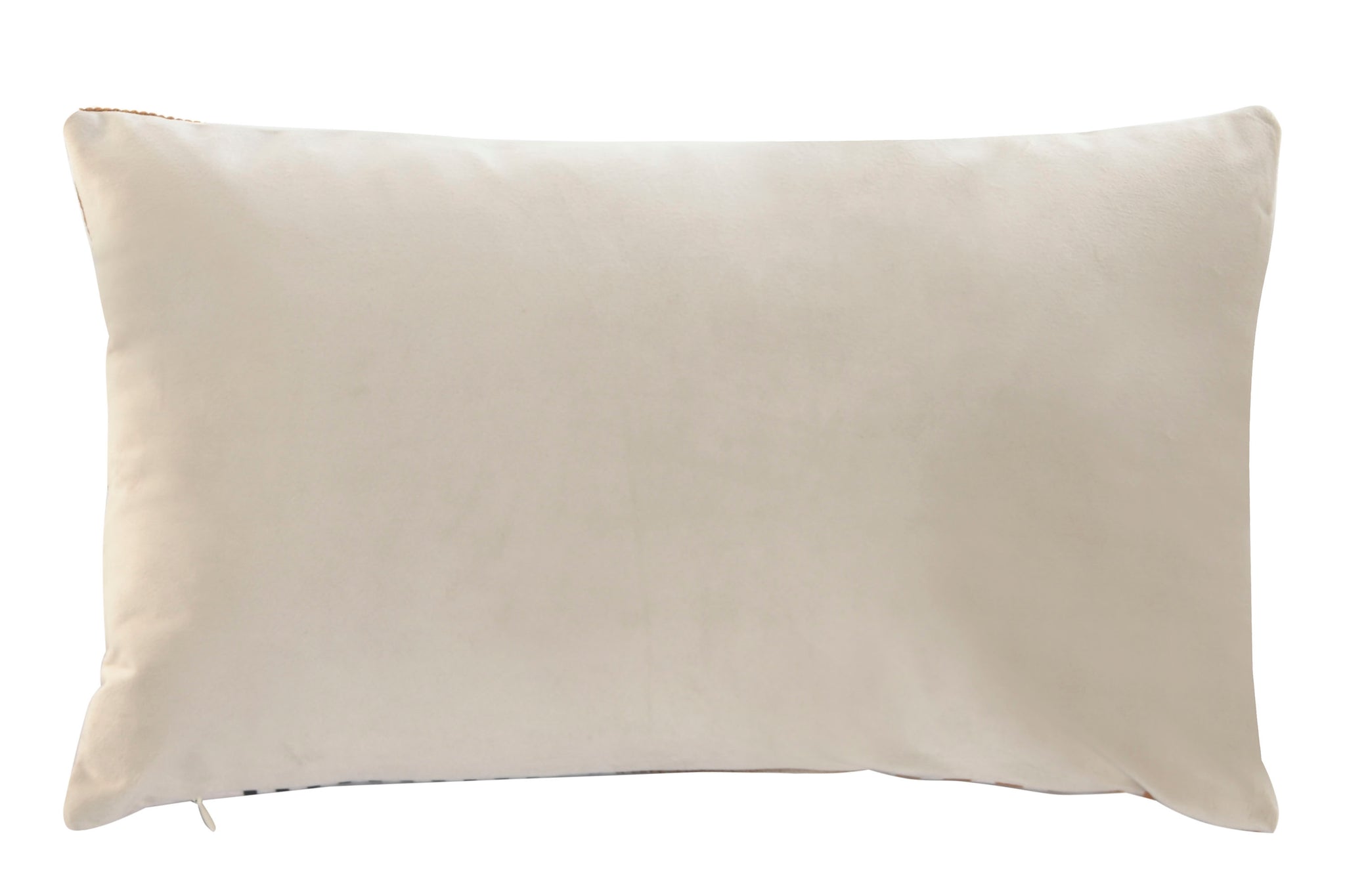 Cojin Terciopelo 50X30 380 Grs Patchwork Beige