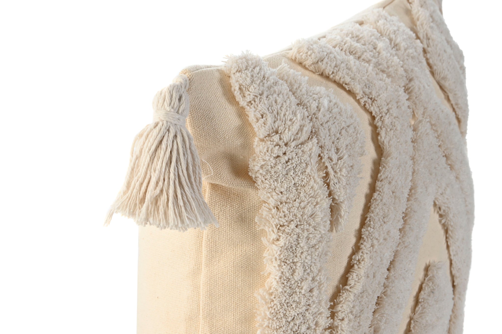 Cojin Algodon 45X8X45 420 Grs Tuffted Blanco