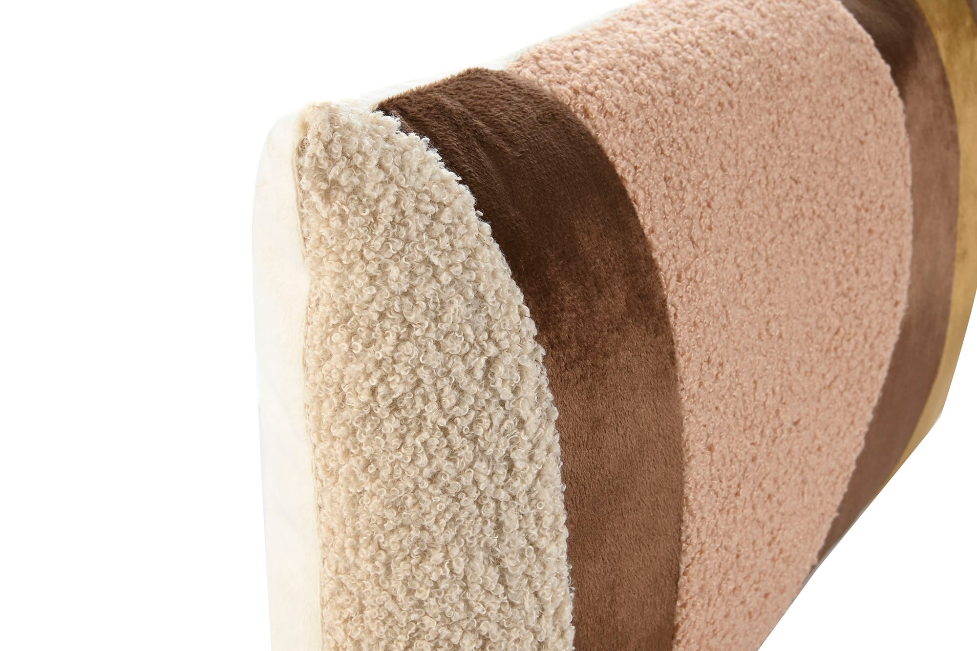 Cojin Poliester 50X8X30 380 Grs Patchwork Marron