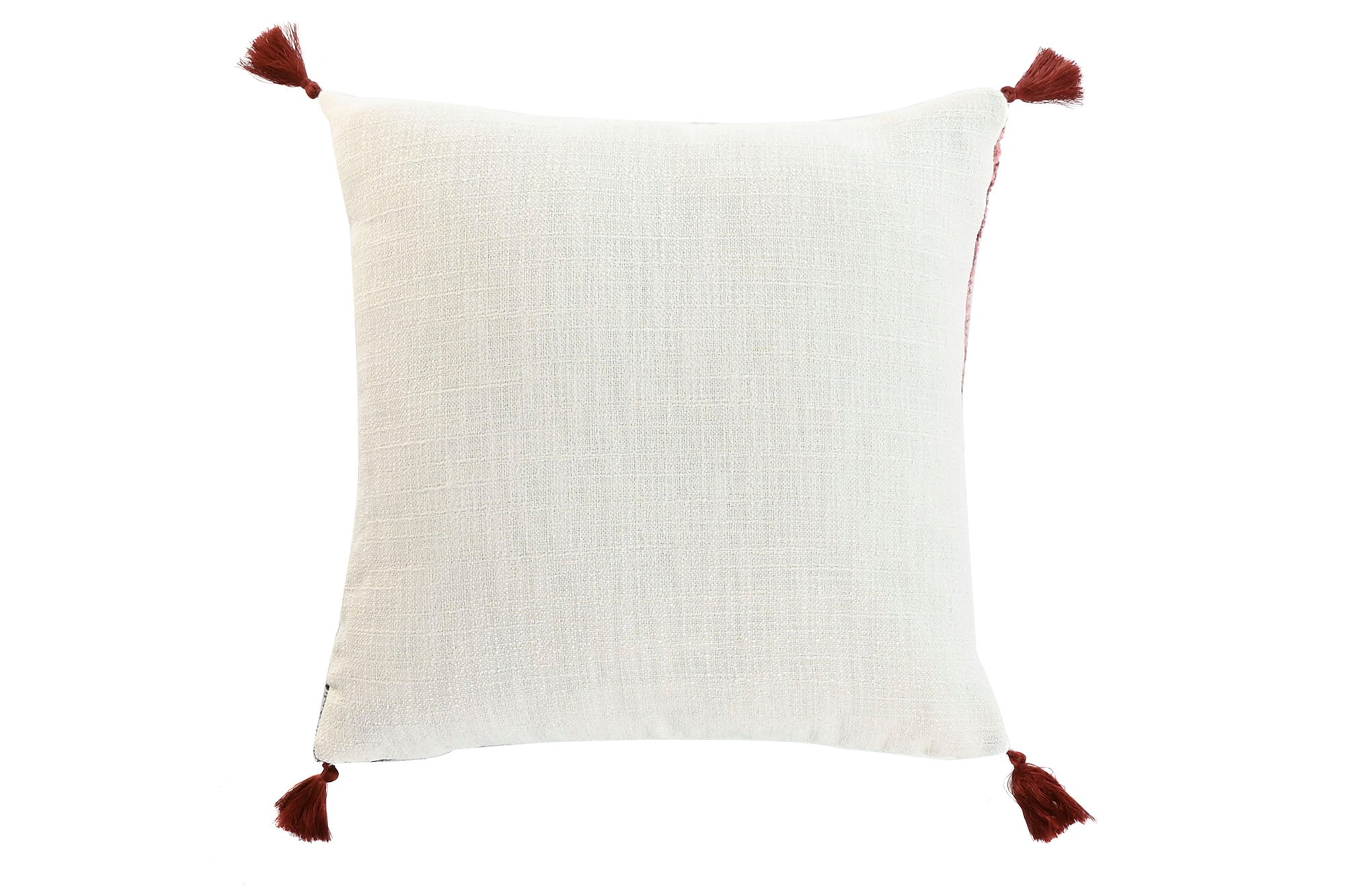 Cojin Poliester 45X8X45 420 Grs Patchwork Blanco