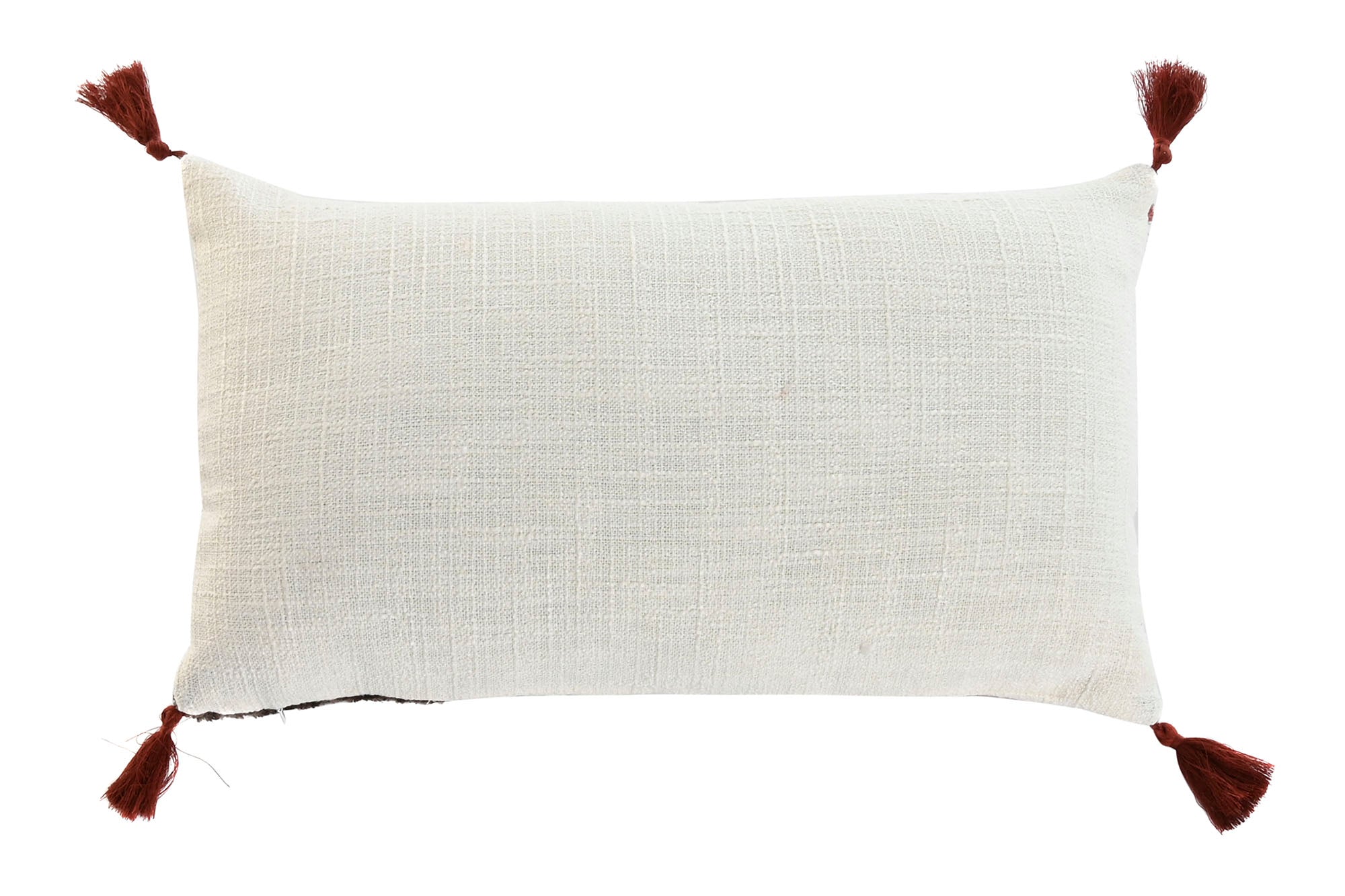 Cojin Poliester 50X8X30 380 Grs Patchwork Blanco