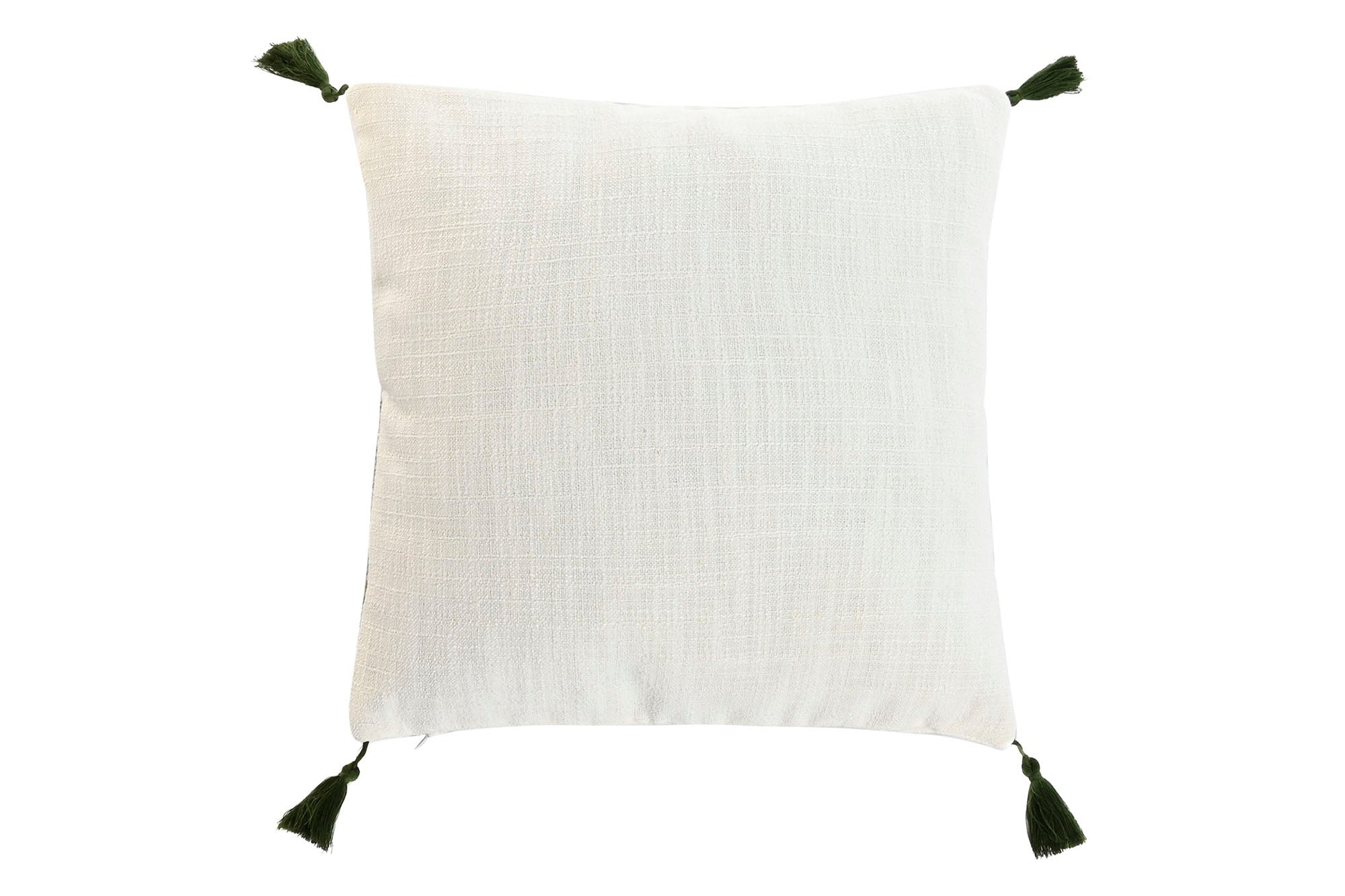 Cojin Poliester 45X8X45 420 Grs Patchwork Verde