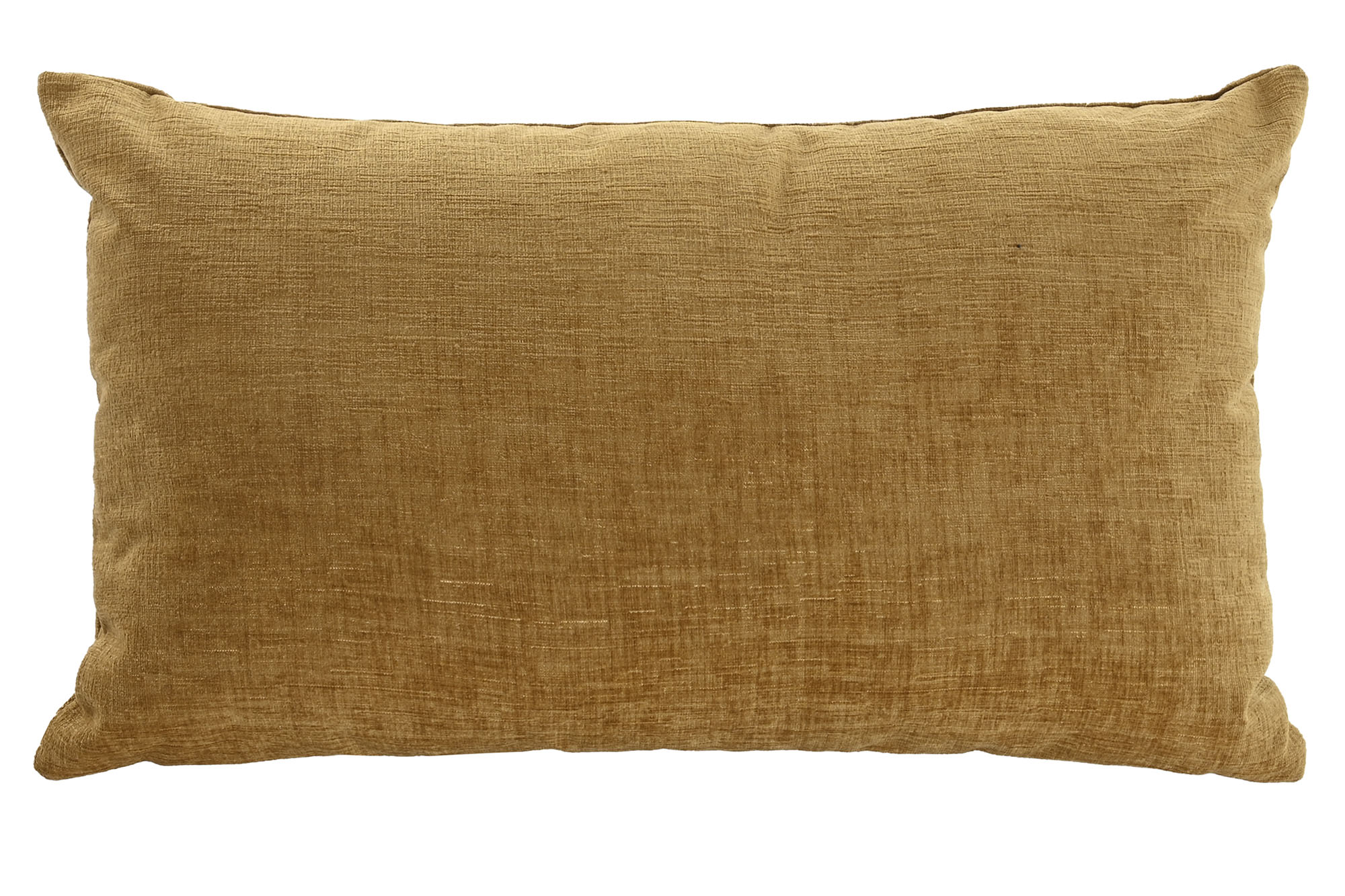 Cojin Poliester 50X8X30 380 Grs Bordado Mostaza