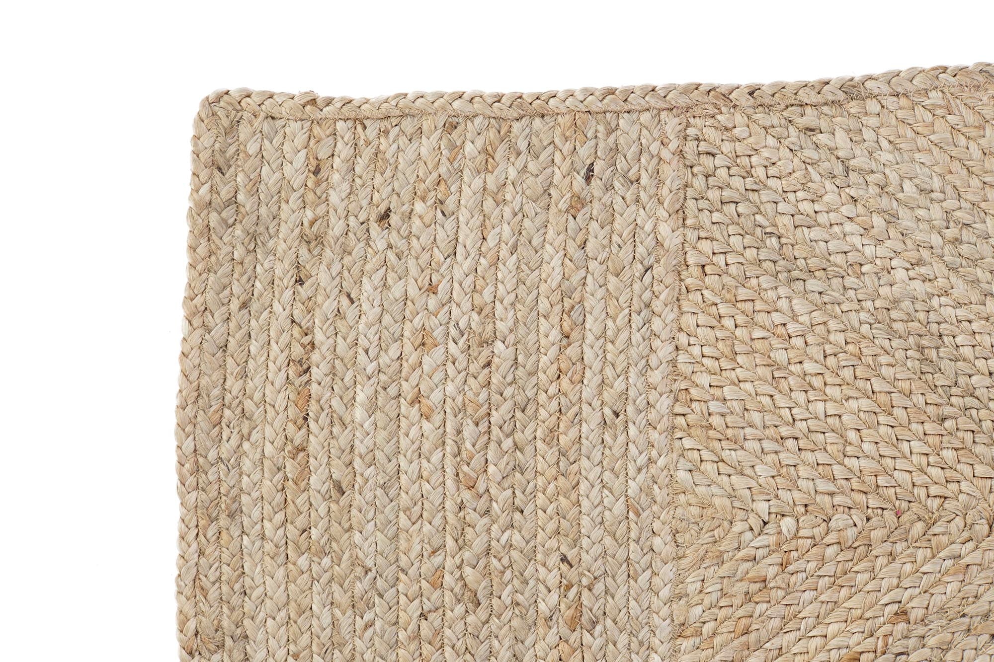 Alfombra Yute 160X230X1 2200 Gsm Natural Marron