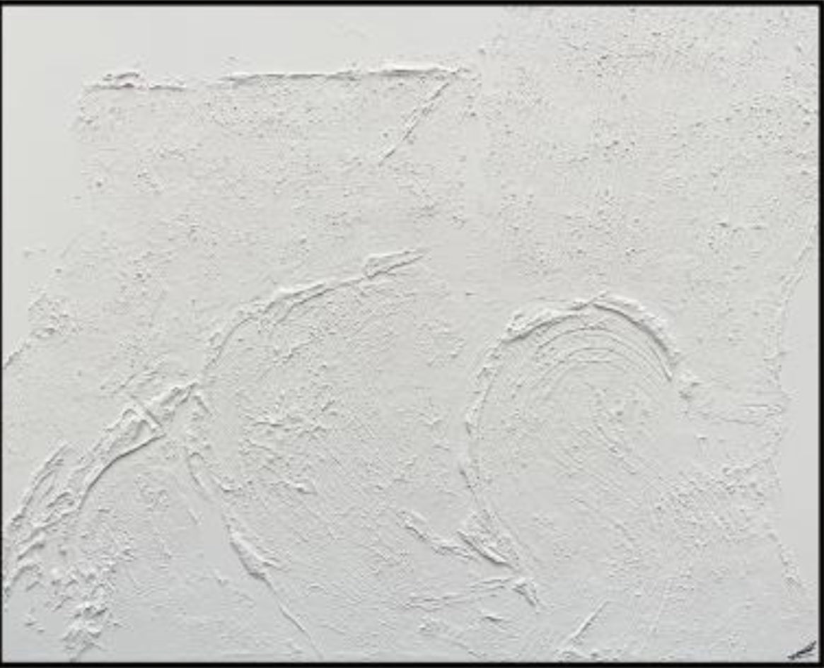 Cuadro Texturas Tanzania Blanco 1-07812