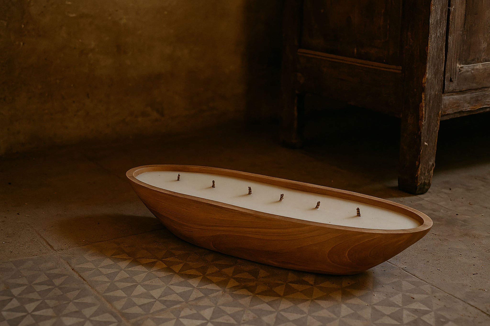 Velon Teca Cera 65X15X12,5 Natural