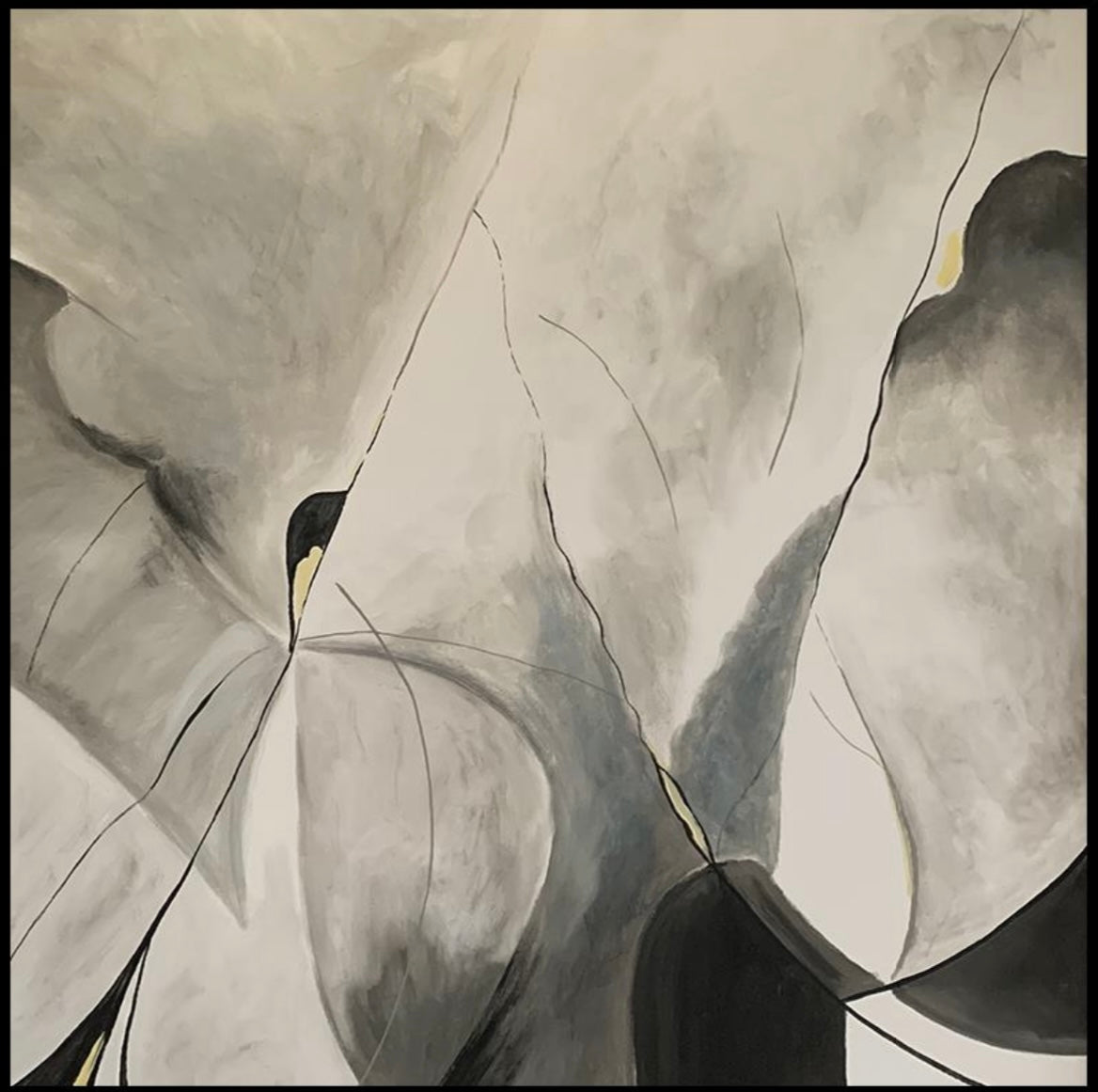 Cuadro Abstracto Alas C-17012
