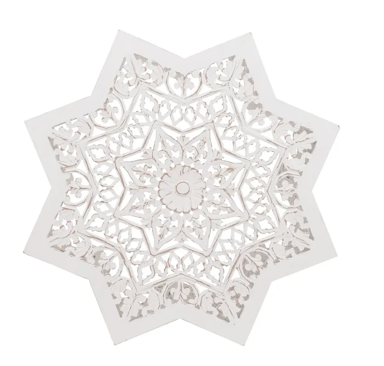 S/2 MESA CENTRO BLANCO DM SALÓN 90 X 90 X 46 CM