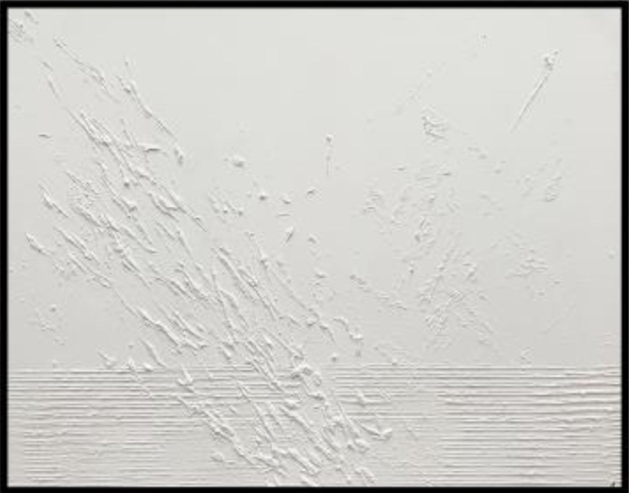 Cuadro Texturas Tanzania Blanco 4-37812