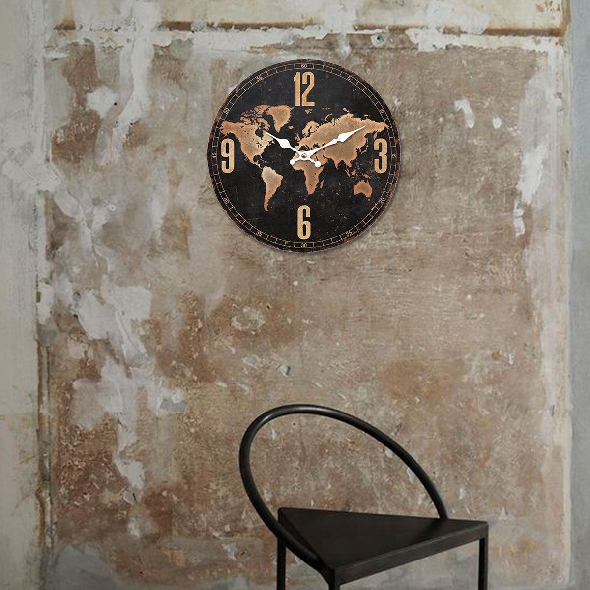 Reloj Mundo 34 Cm.